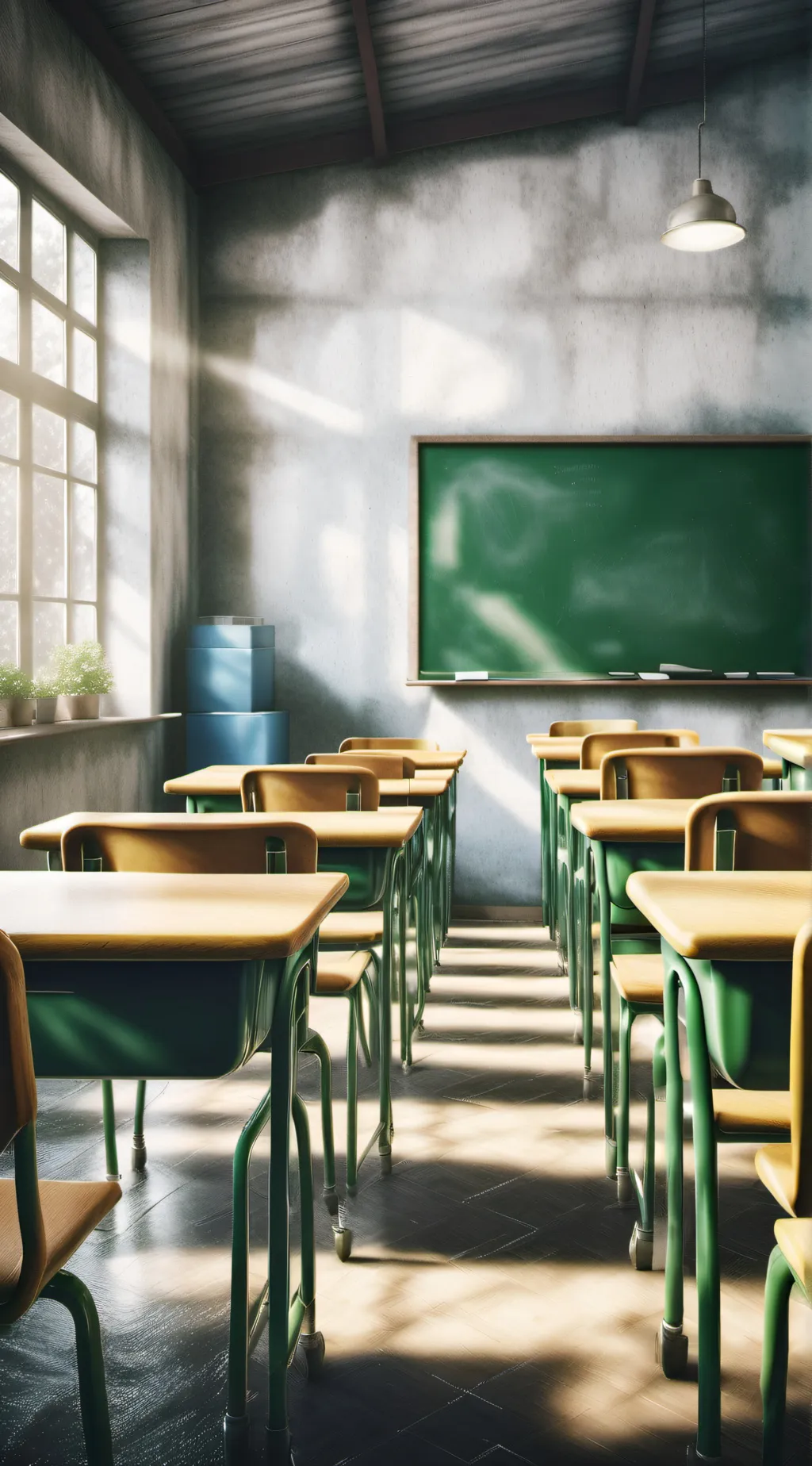 ai character: school background
