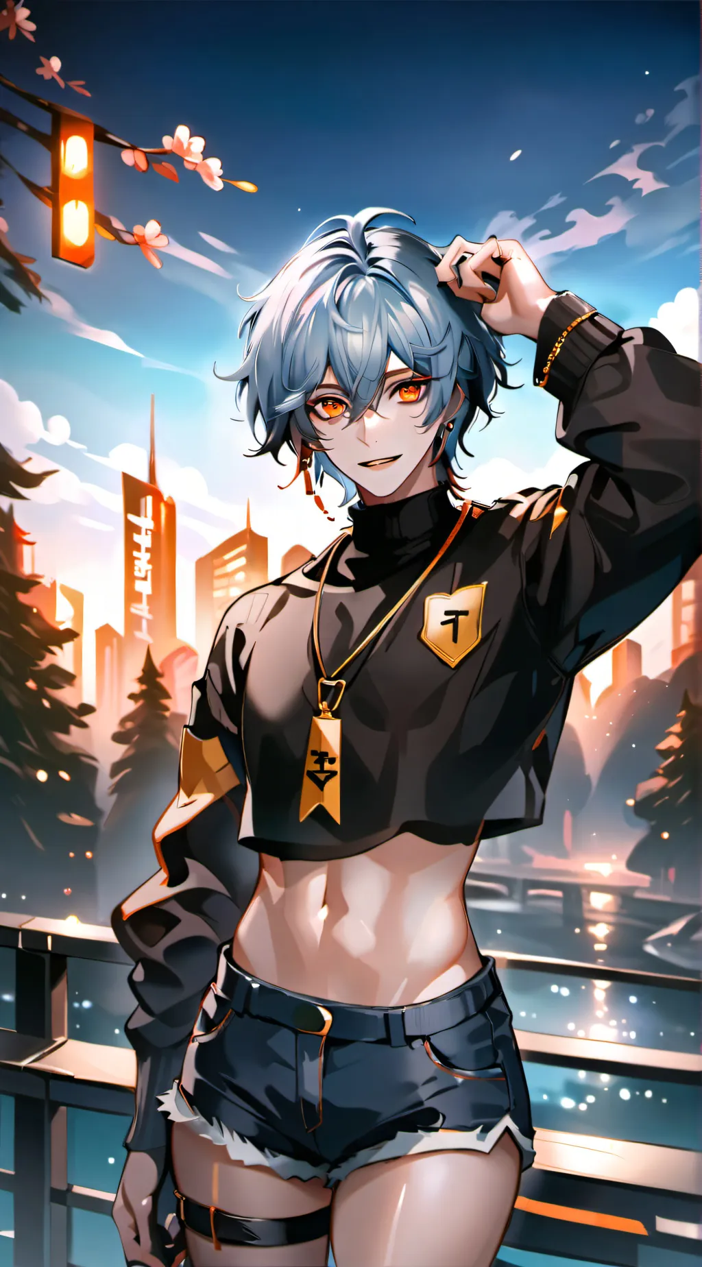 ai character: Kyo background