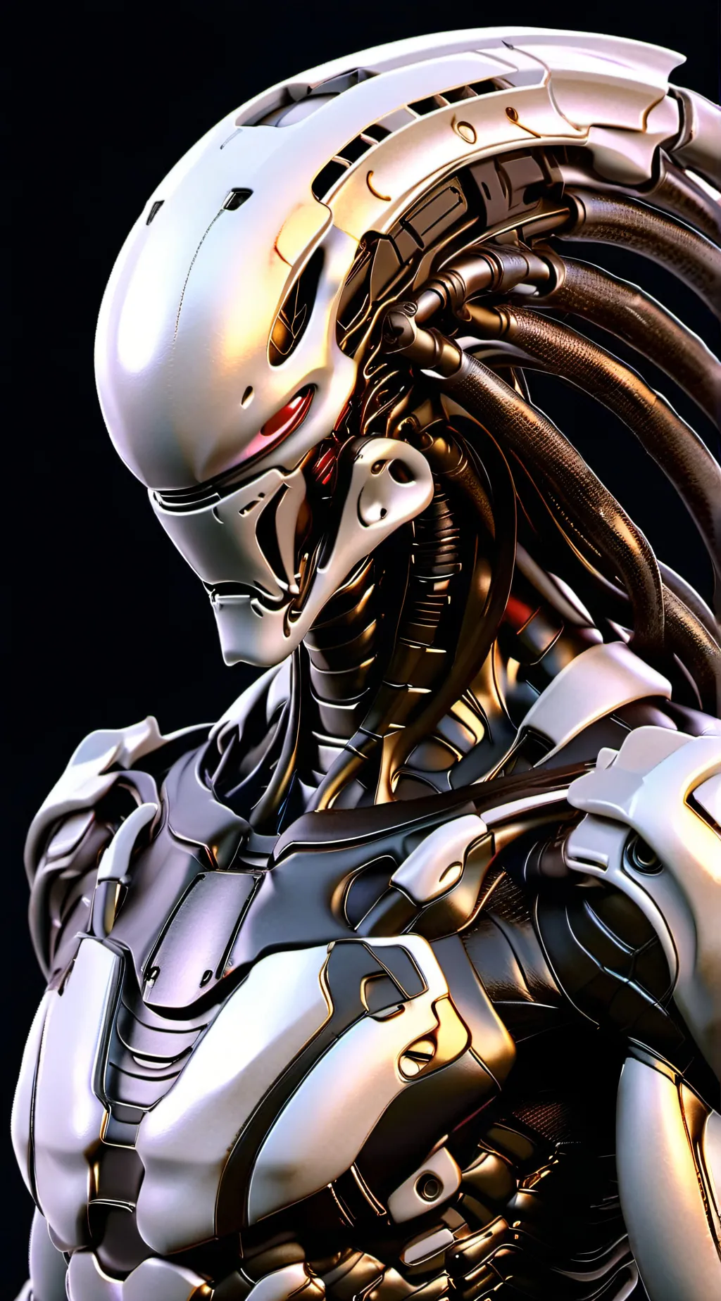 ai character: Alien Predator X  background