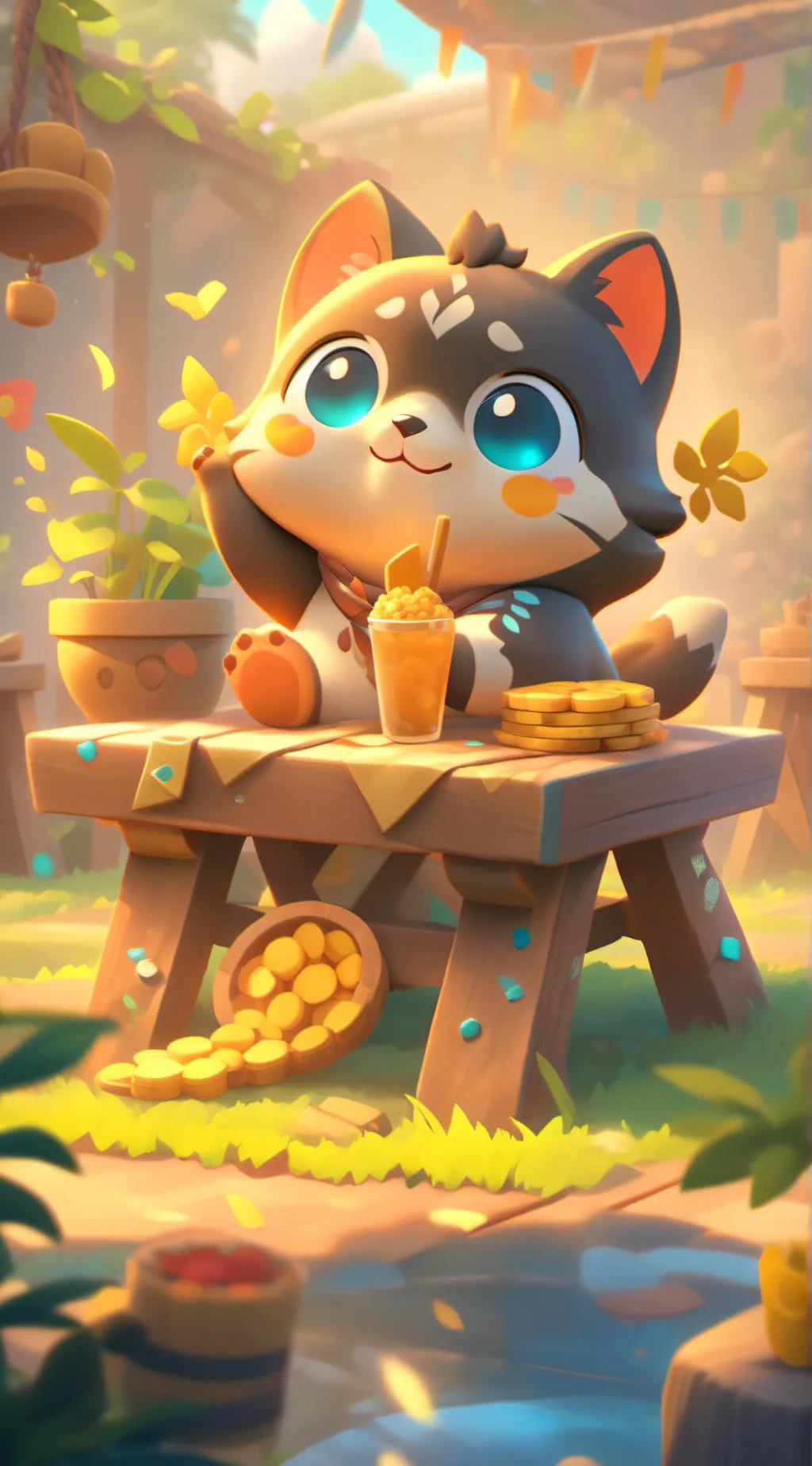 ai character: pitoco  background