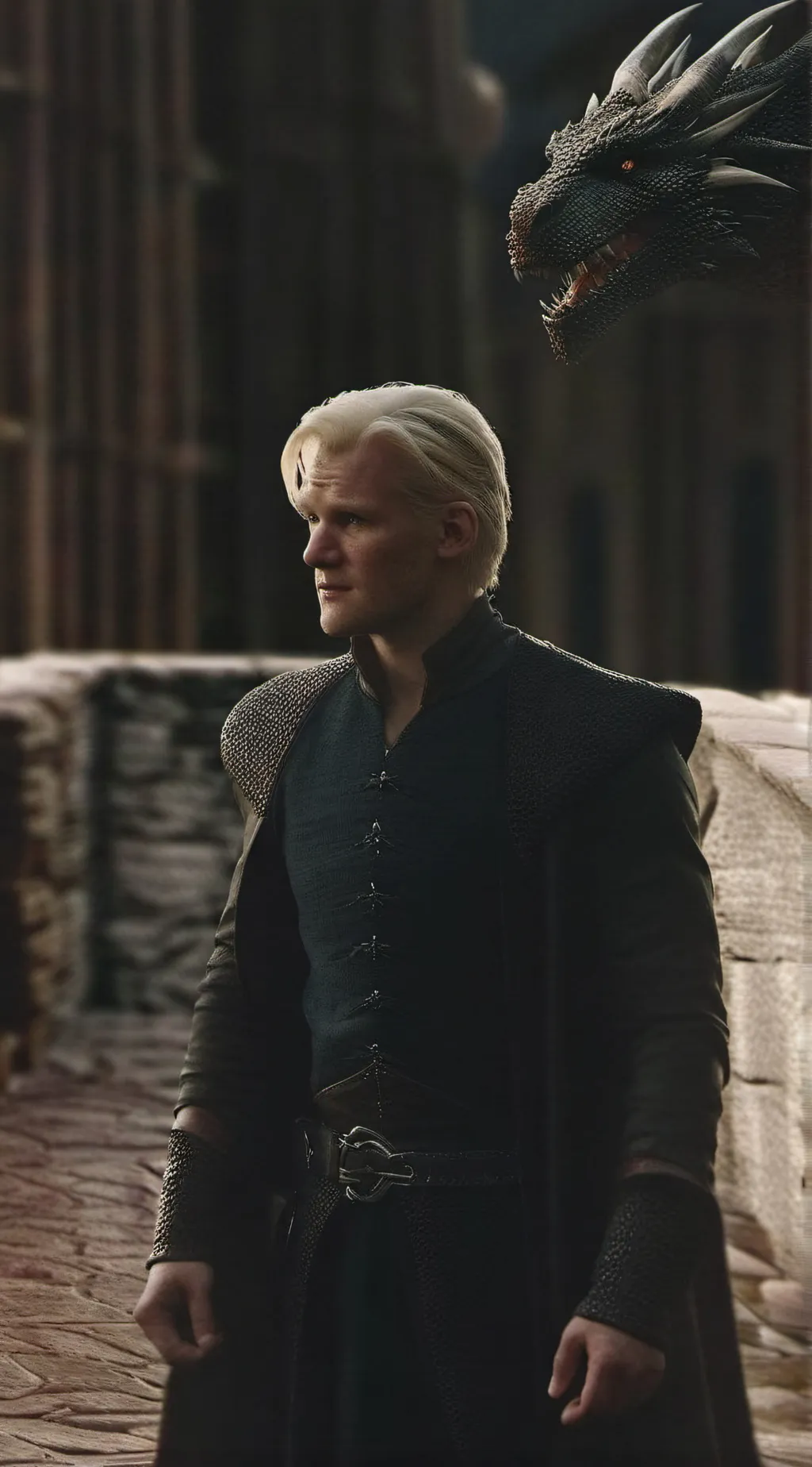 ai character: Daemon Targaryen  background