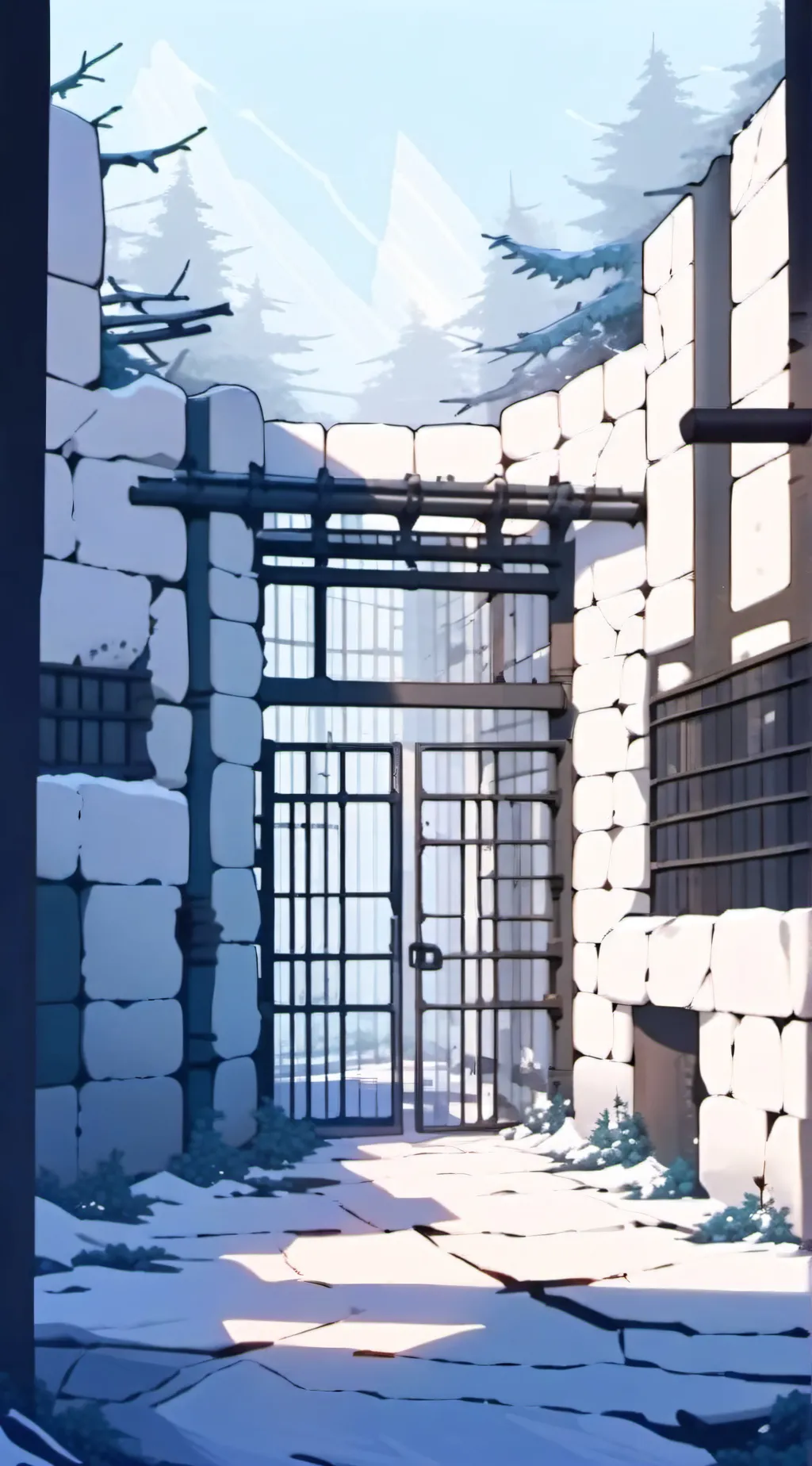ai character: Prison background