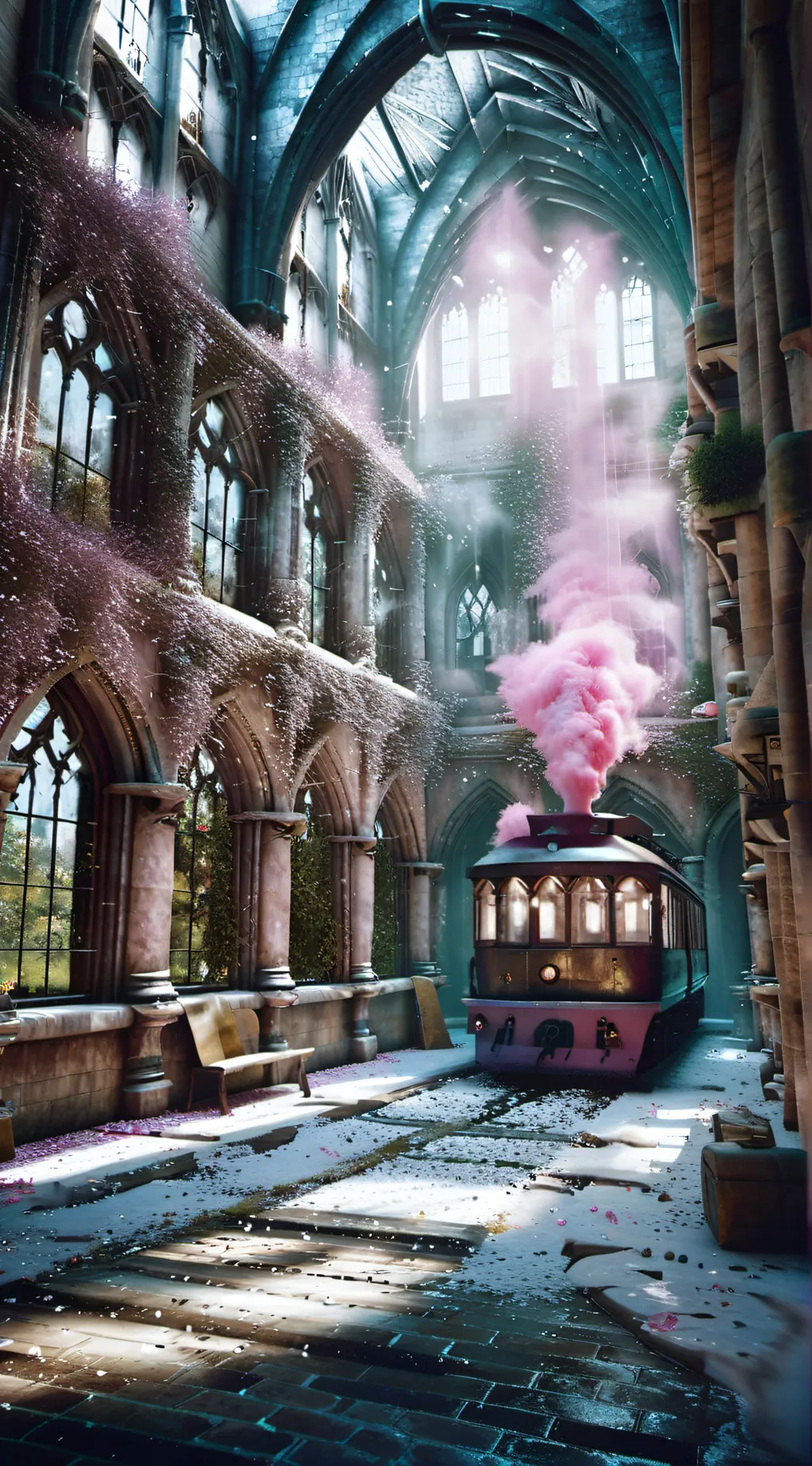 ai character: Hogwarts background