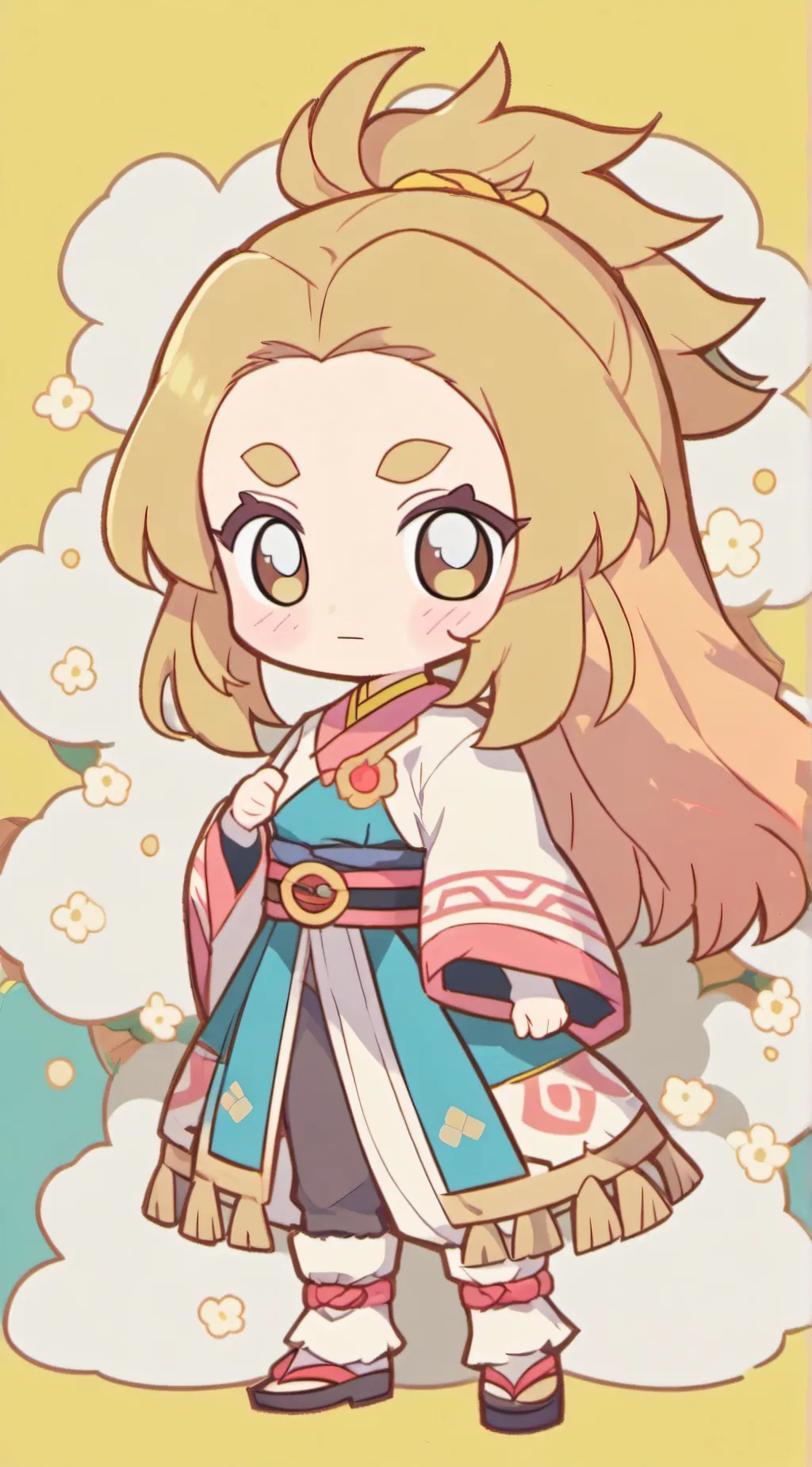 ai character: Kyomi  background