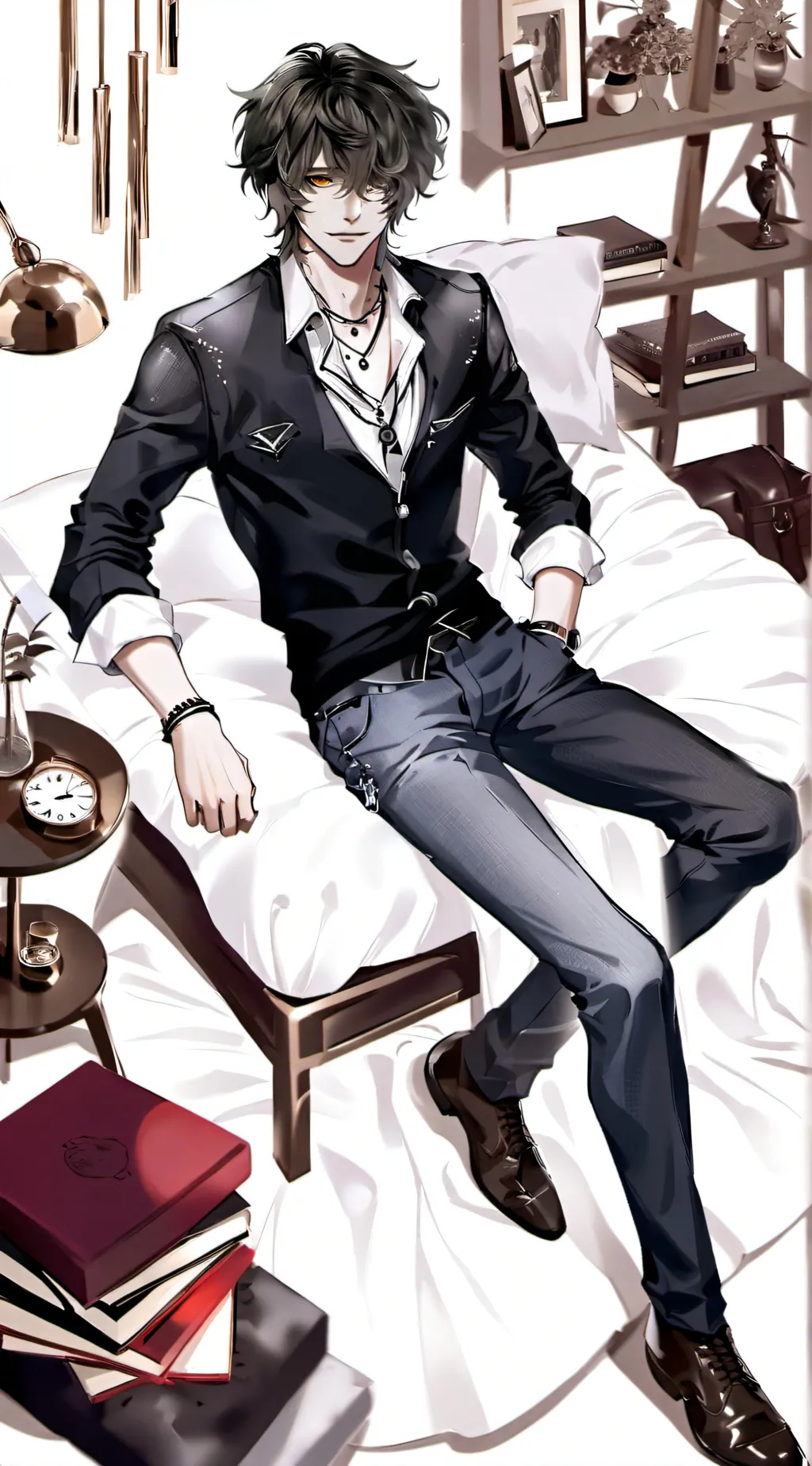 ai character: Zander background