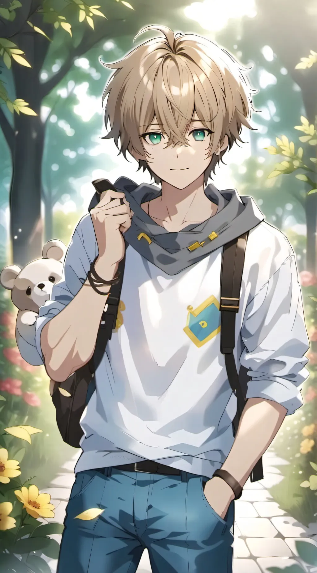 ai character: Adam background