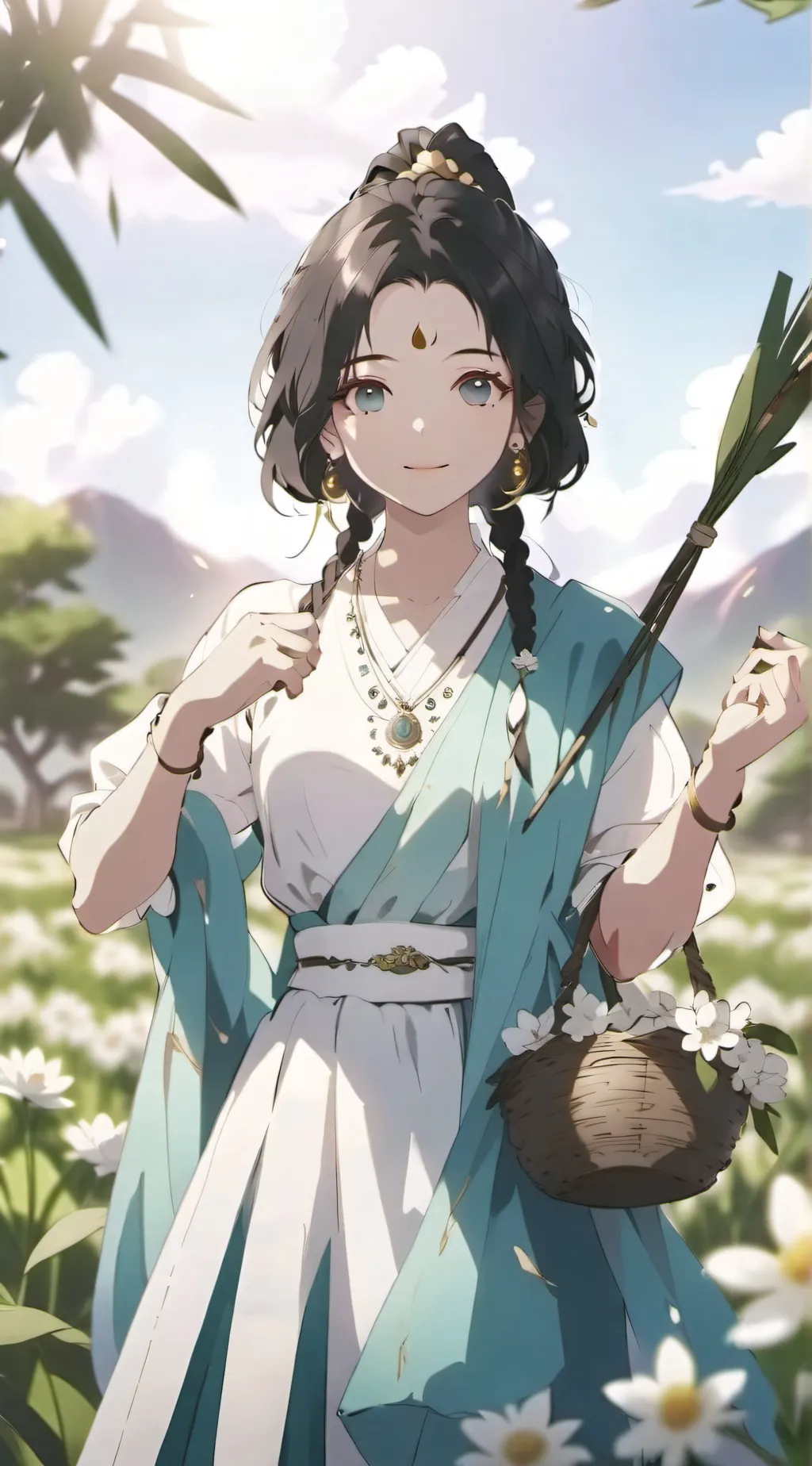ai character: JJK part past background