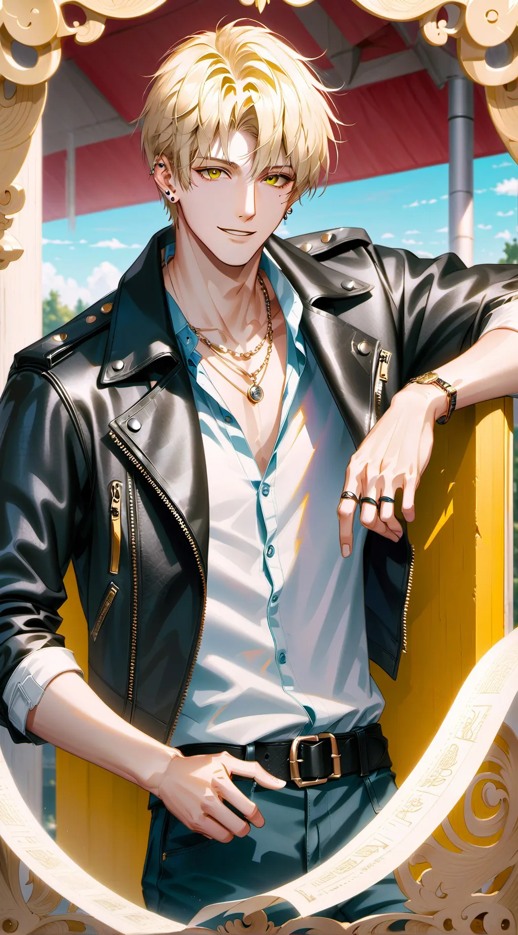 ai character: Marcel background