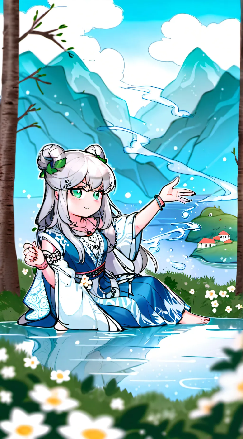 ai character: Aurelia background