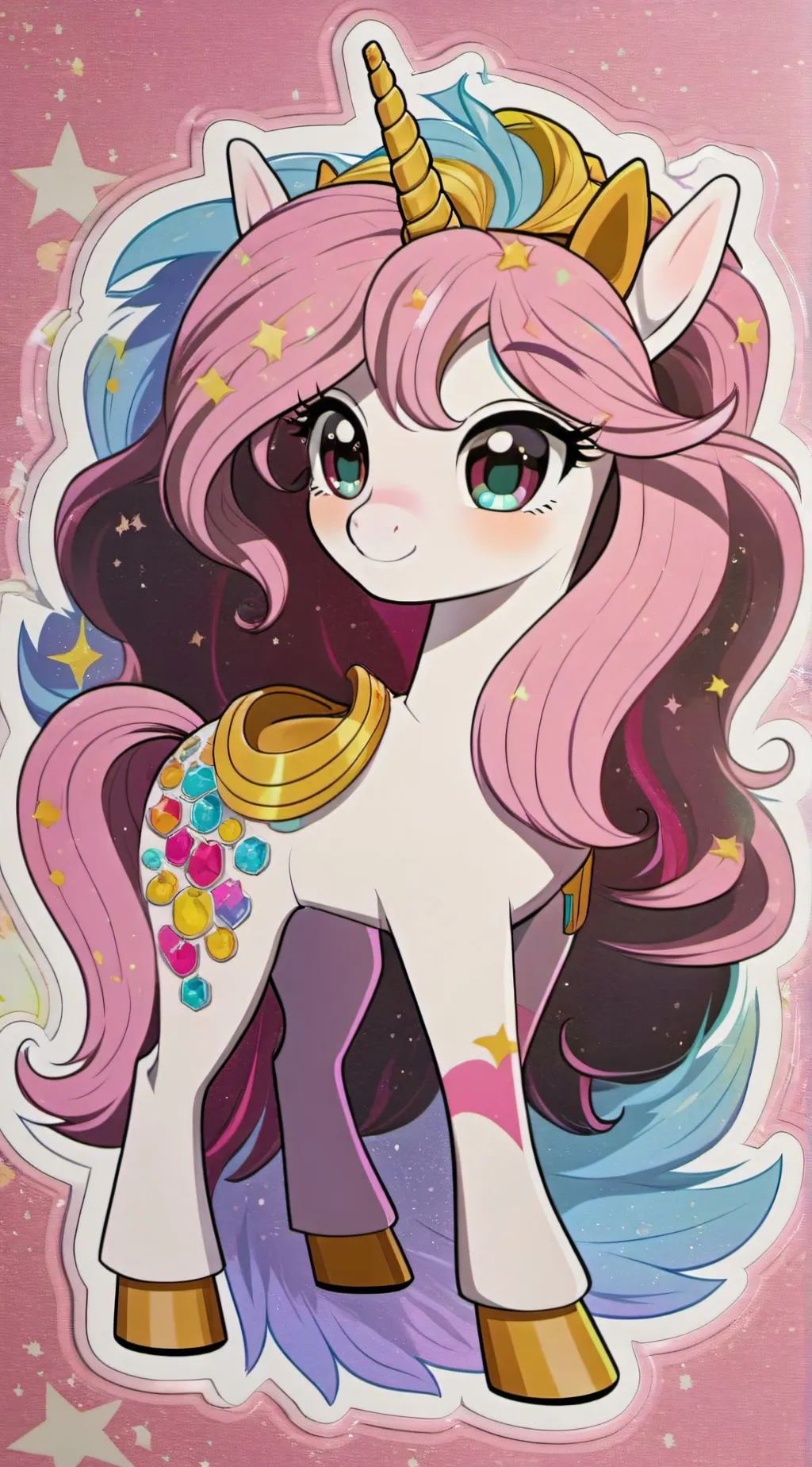 ai character: MLP Princess Skyla background