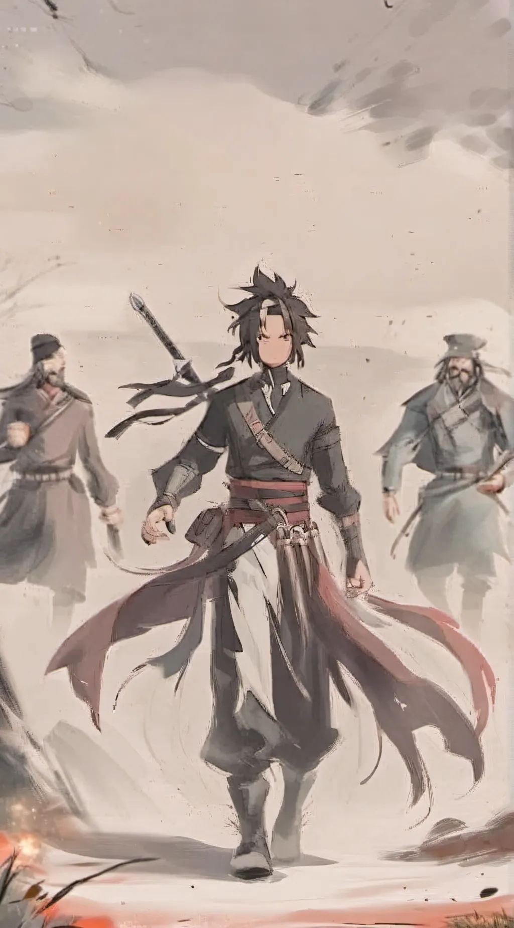 ai character: Bad boy  background