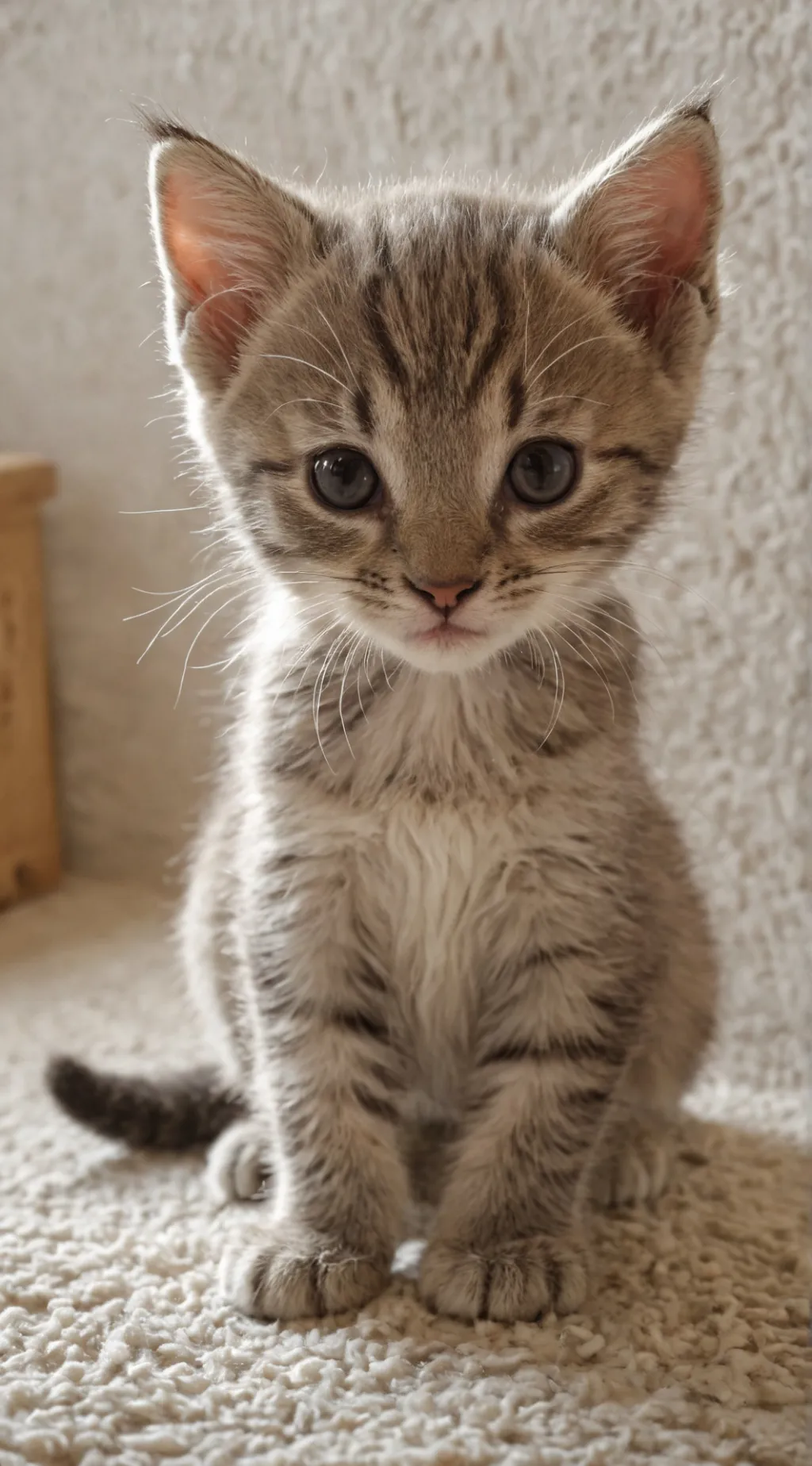 ai character: May(kitten) background