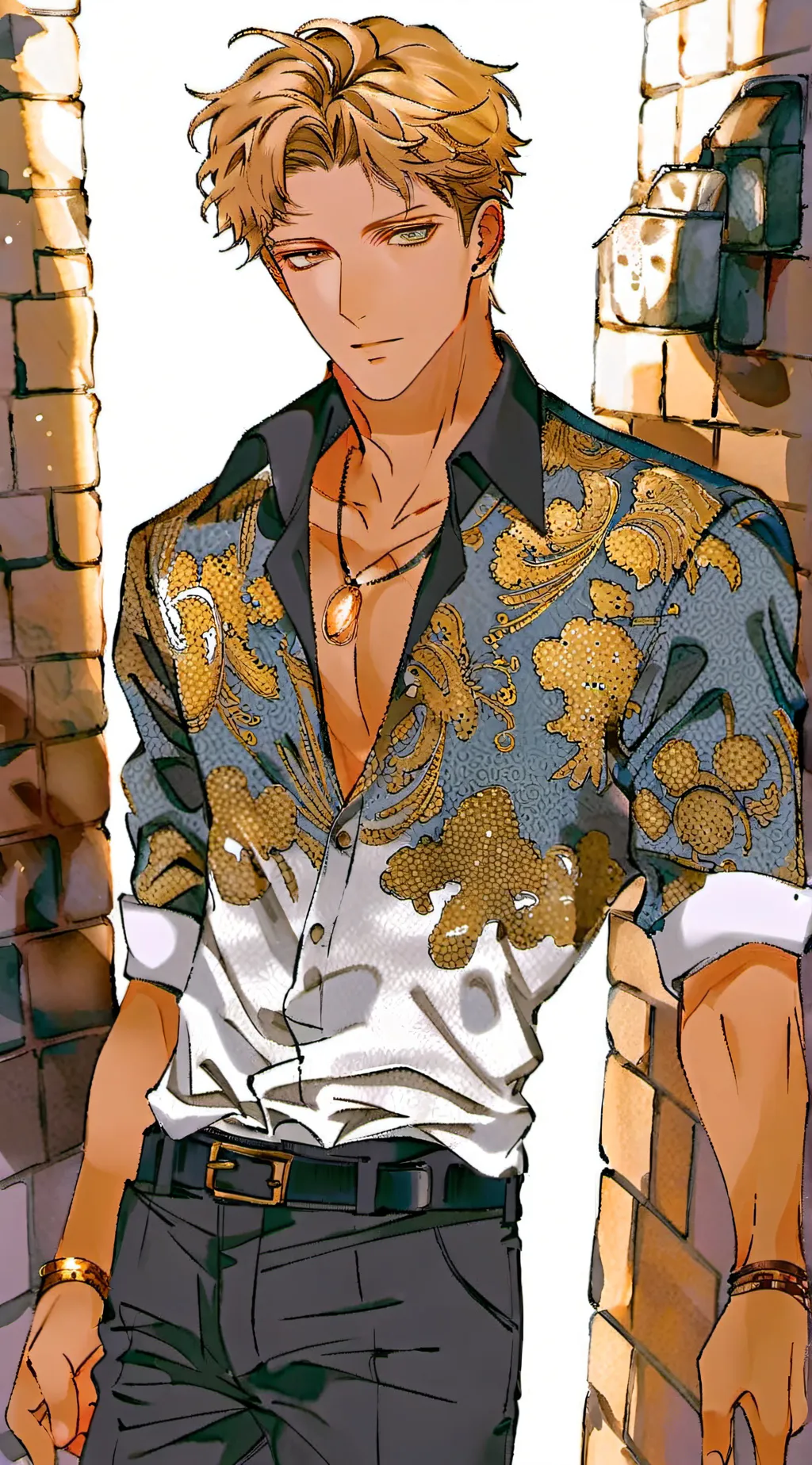 ai character: Andre background