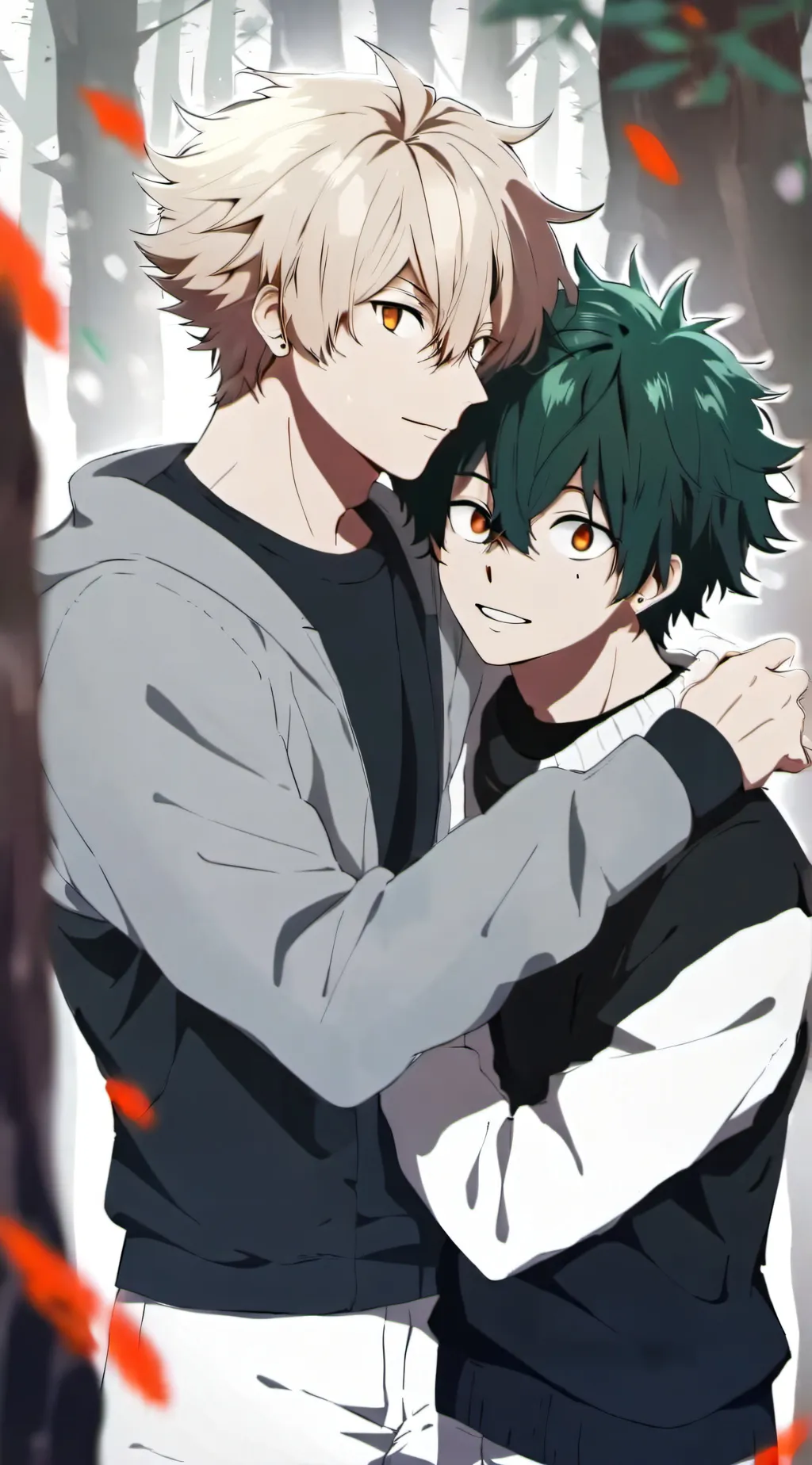 ai character: Bakudeku background