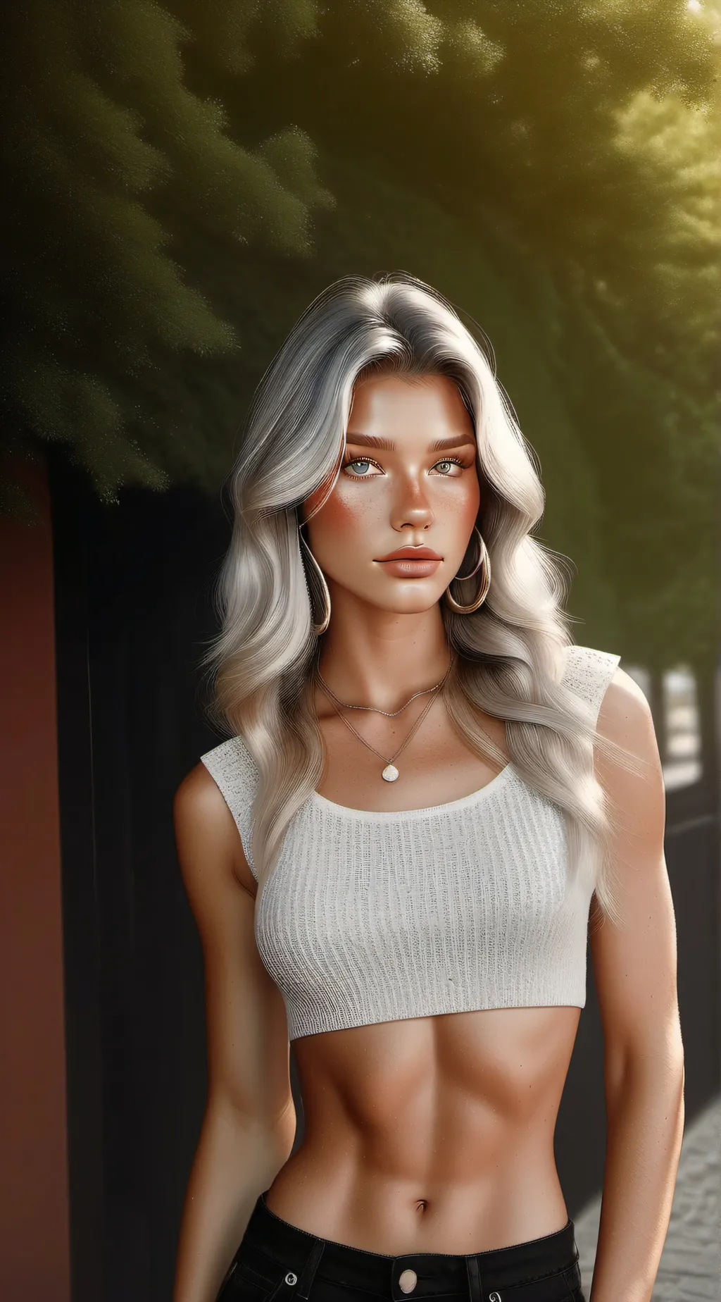 ai character: Rosa background