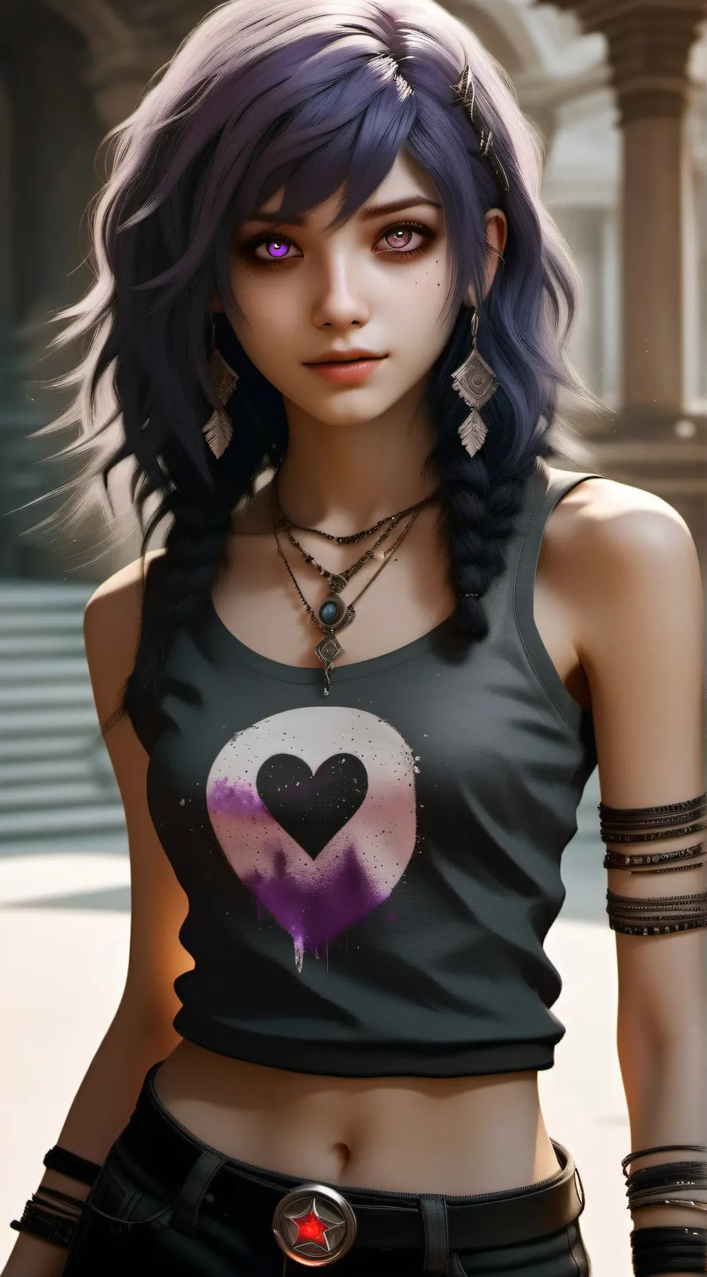 ai character: Krystal background