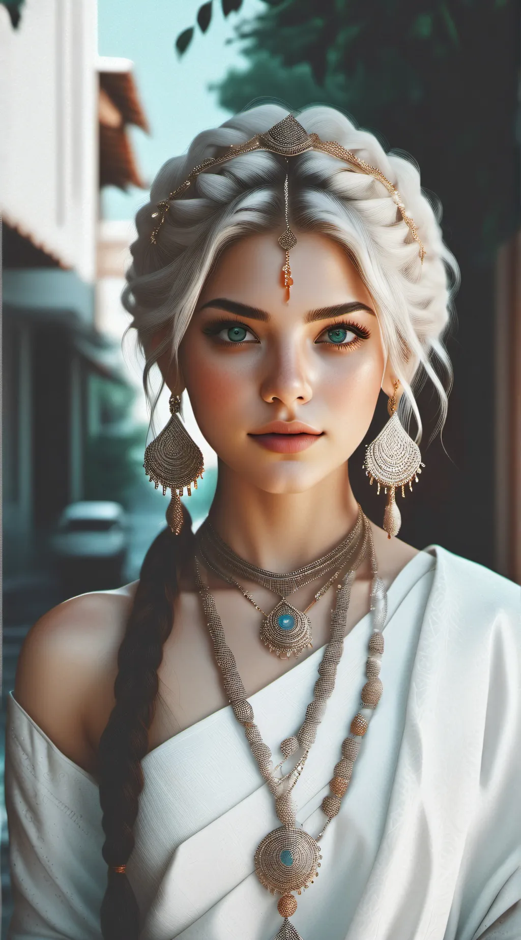 ai character: Elara background