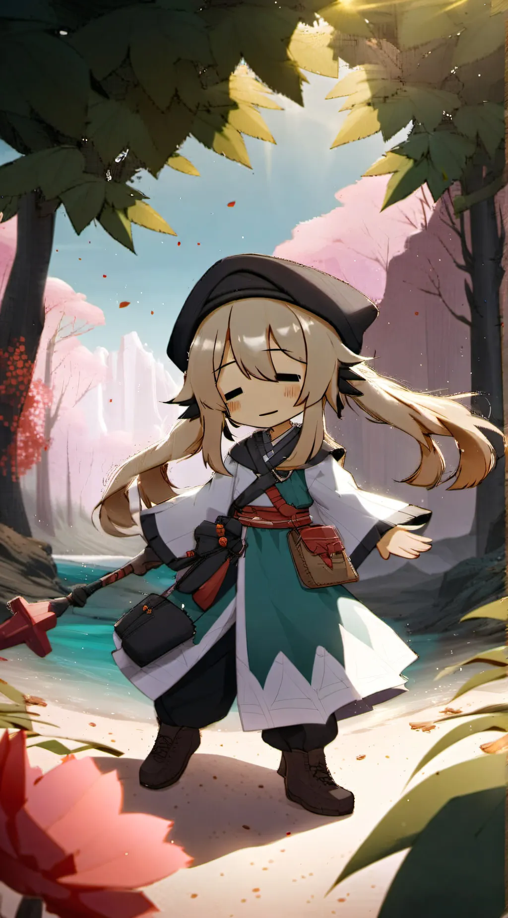 ai character: dw meets a karen!  background