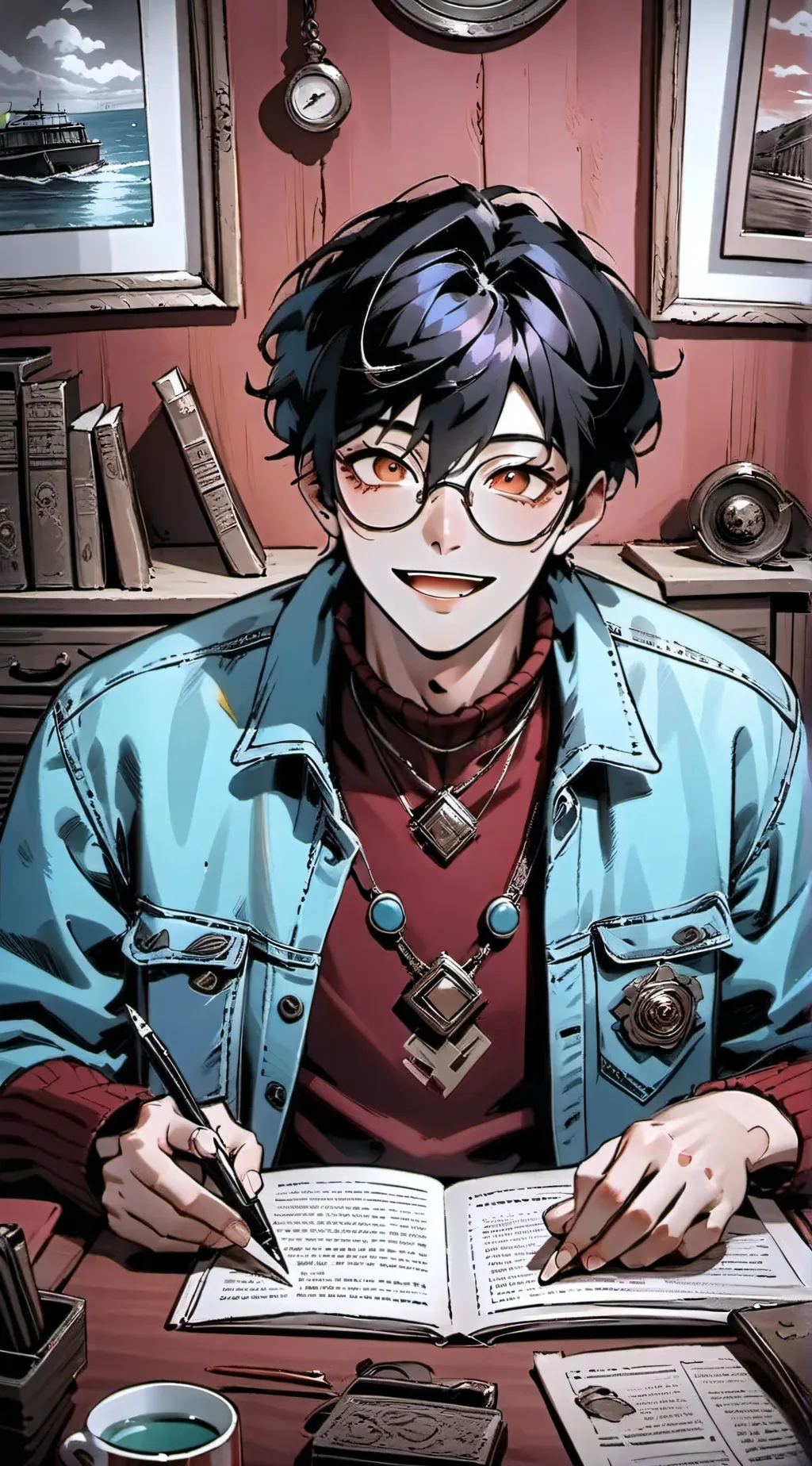 ai character: Noah background