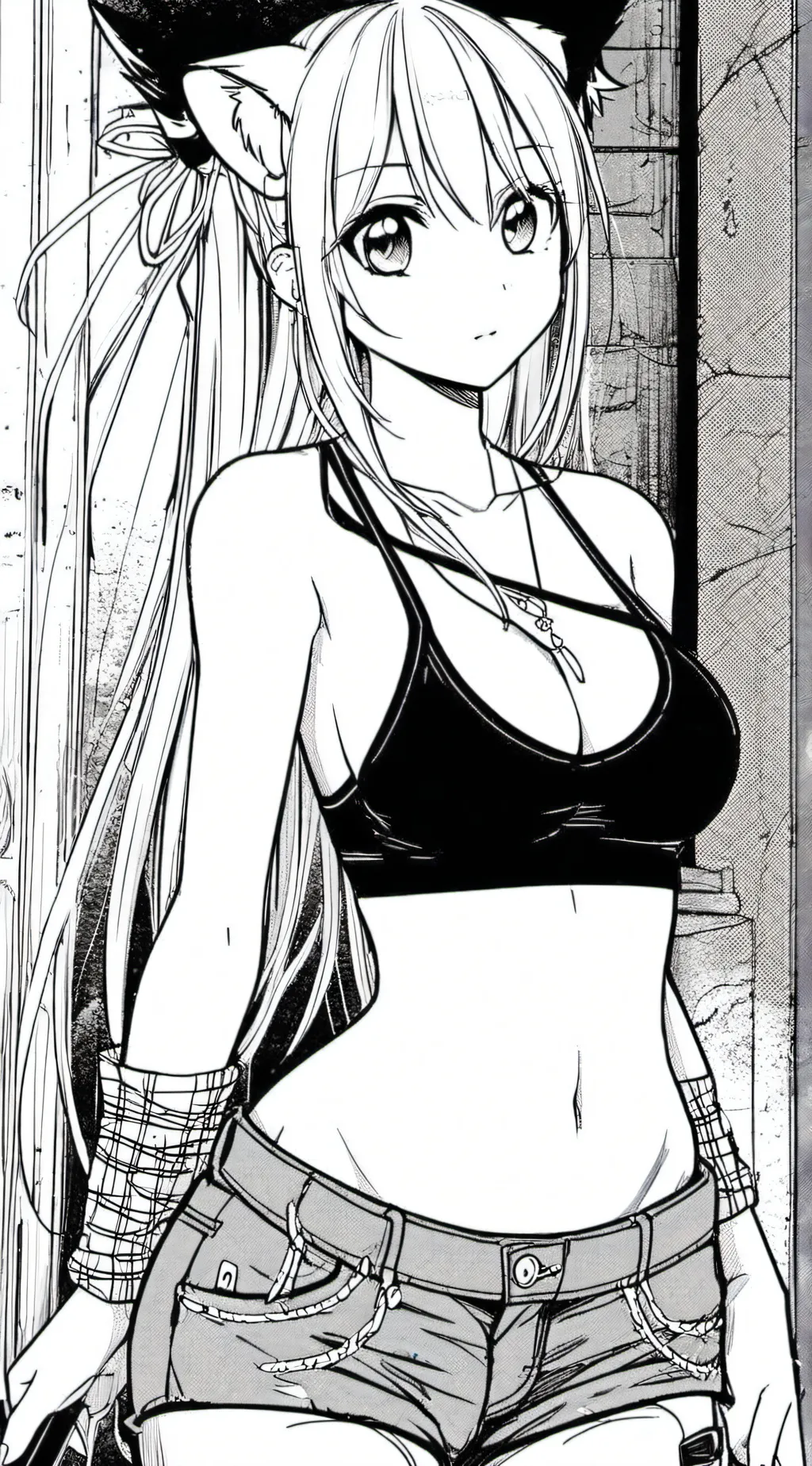 ai character: A x A background