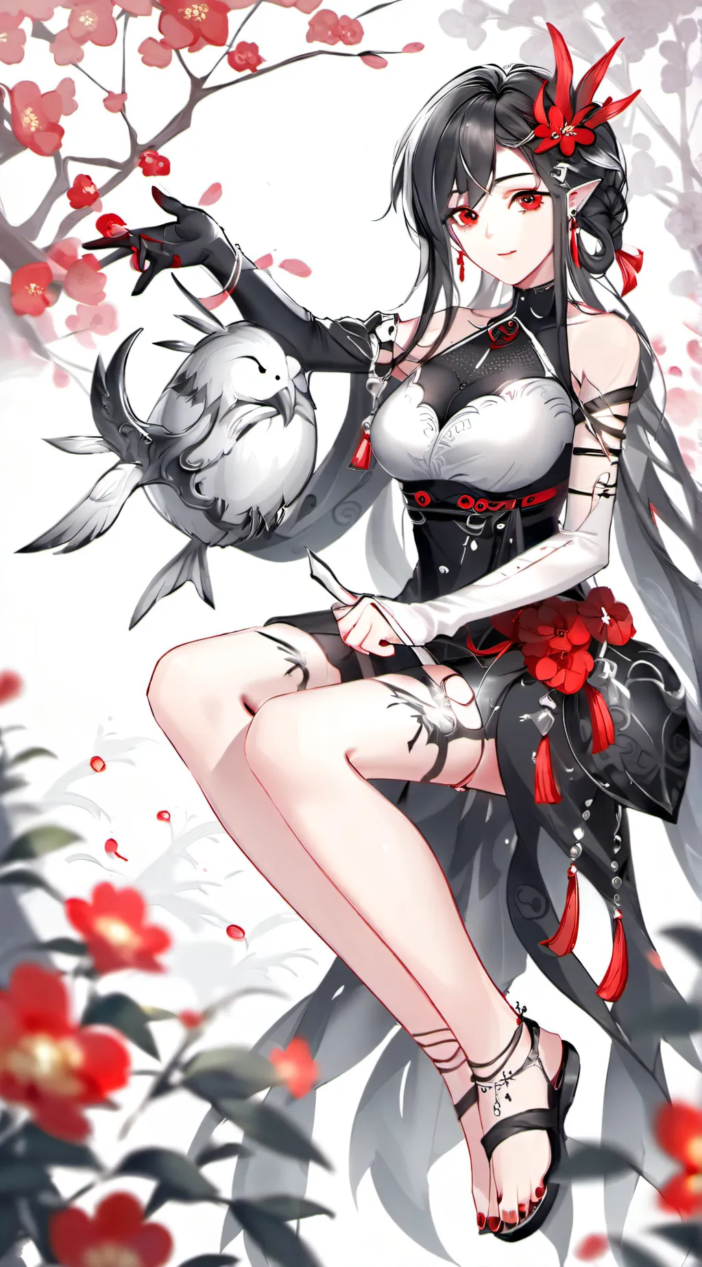 ai character: ￼ lily background