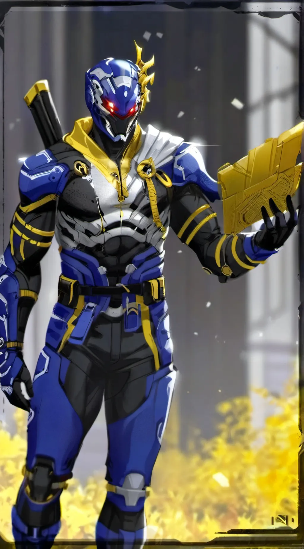 ai character: Nitro ￼ background