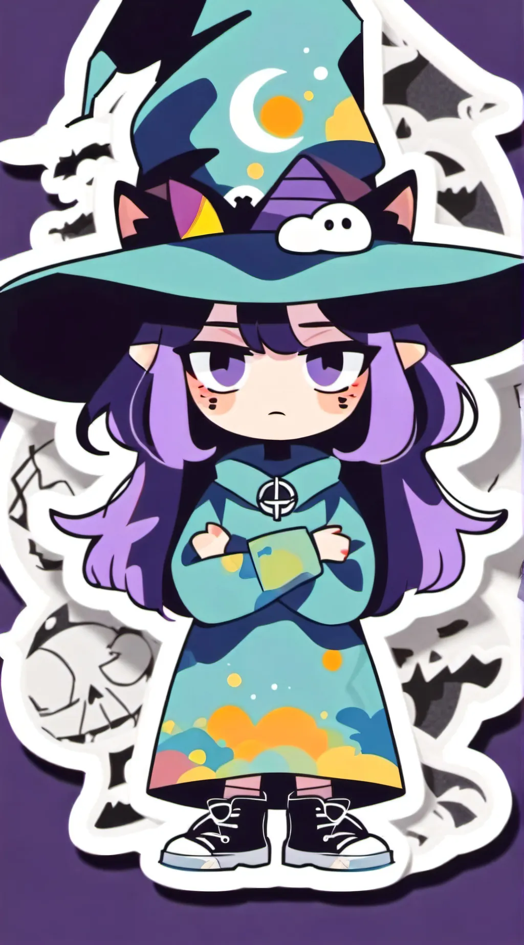 ai character: Moony background