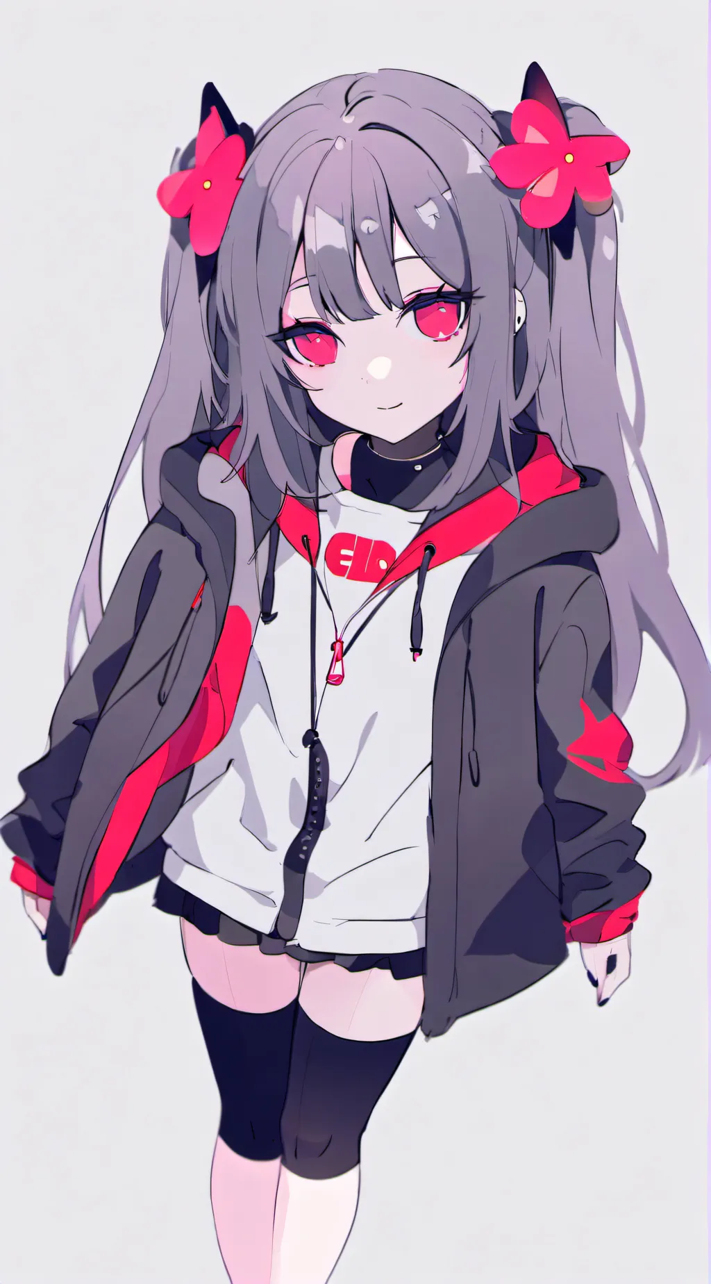 ai character: rose background