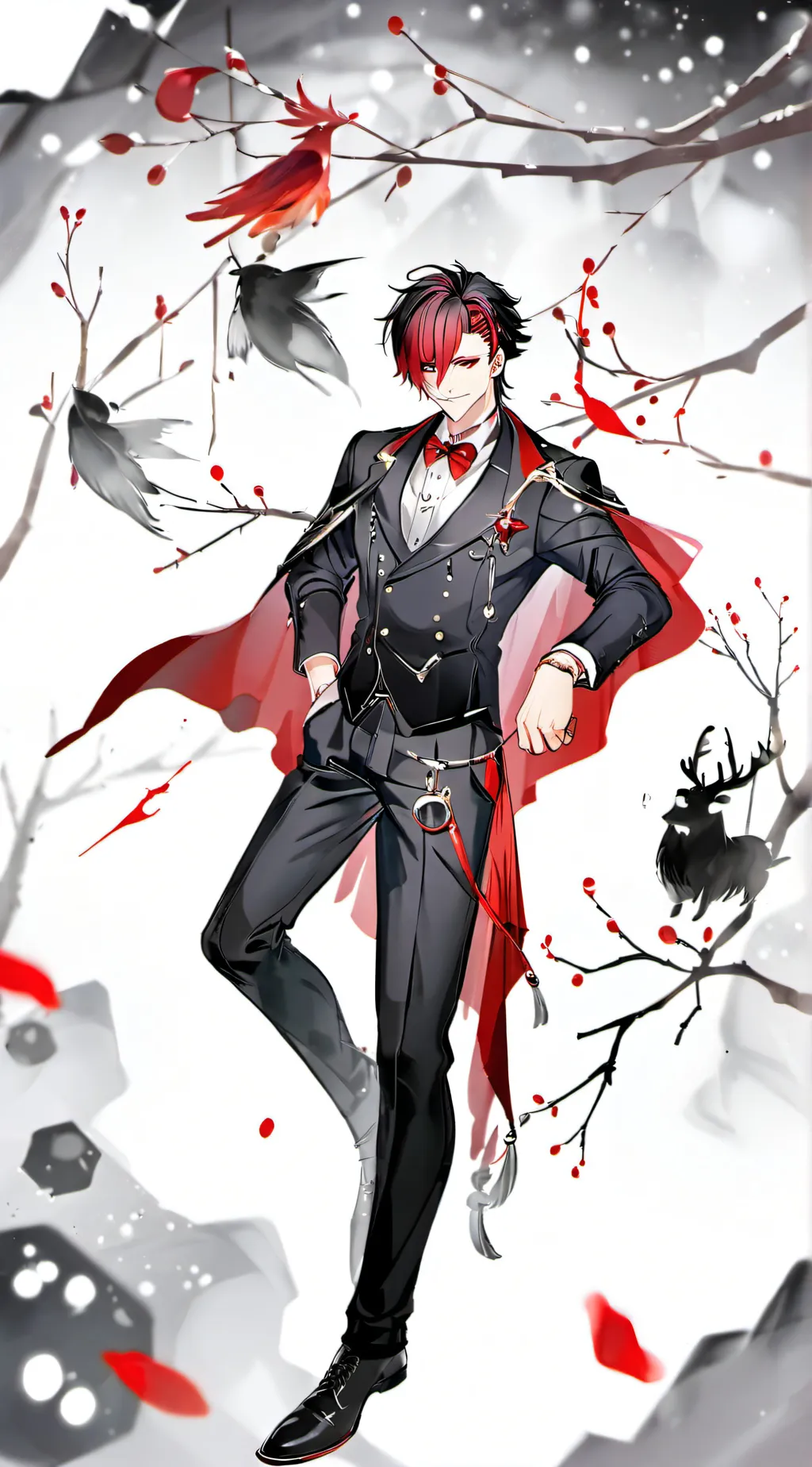 ai character: alastor  background