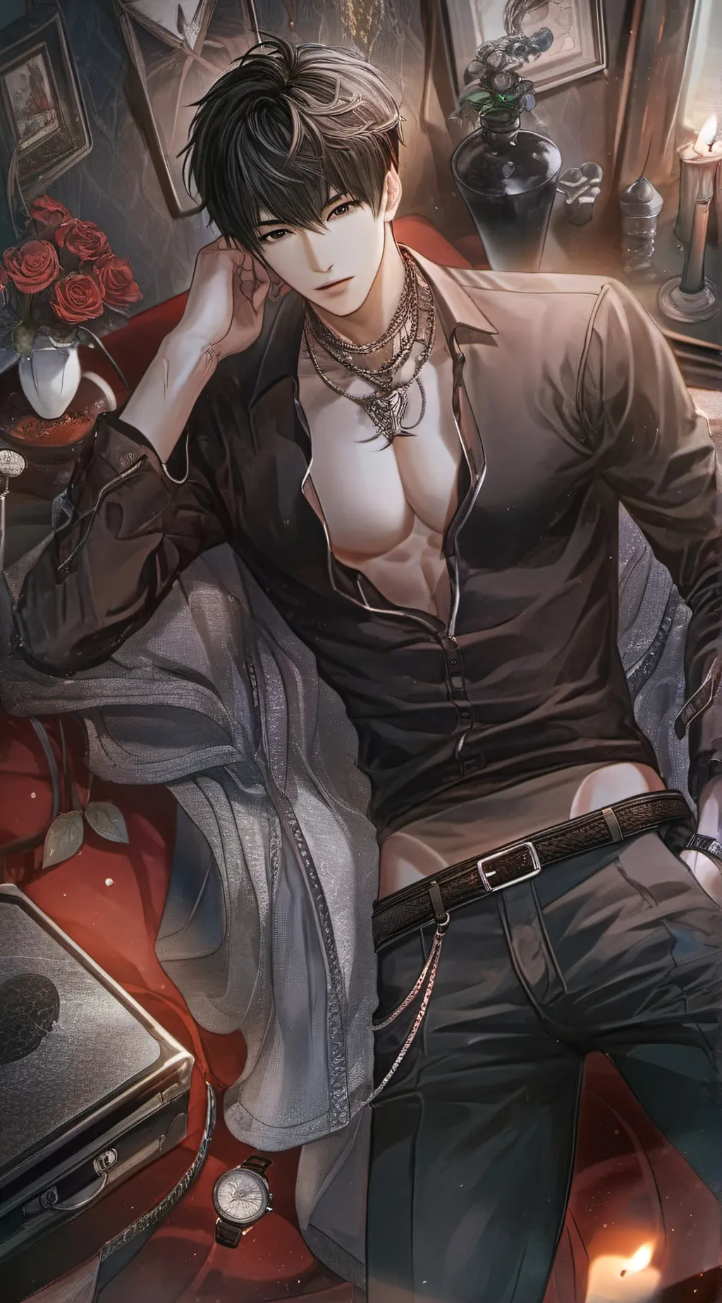 ai character: zeke background