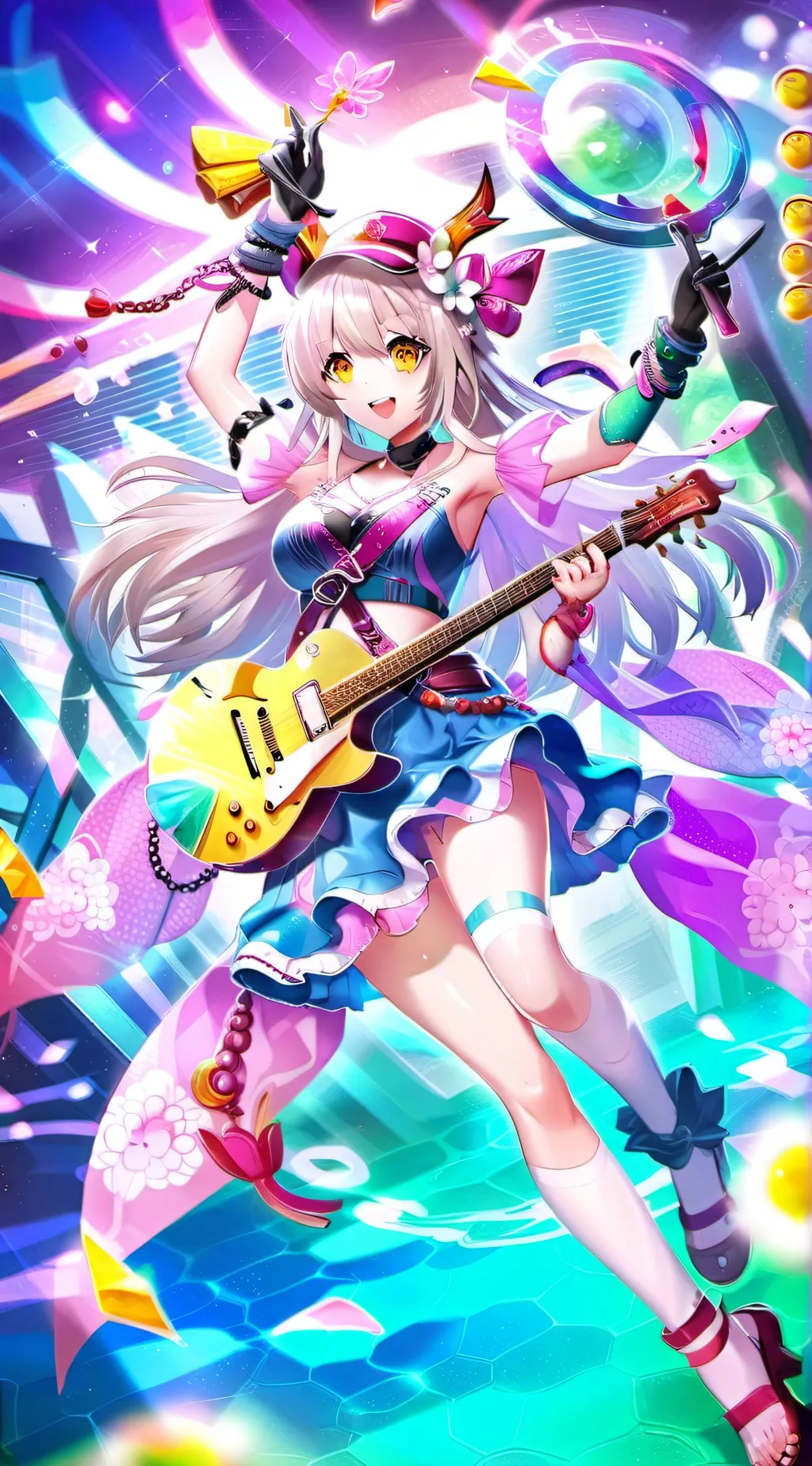 ai character: Katy || singer background