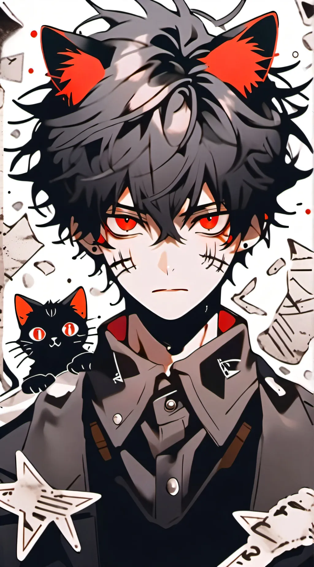 ai character: 🤍Teyo🤍 background