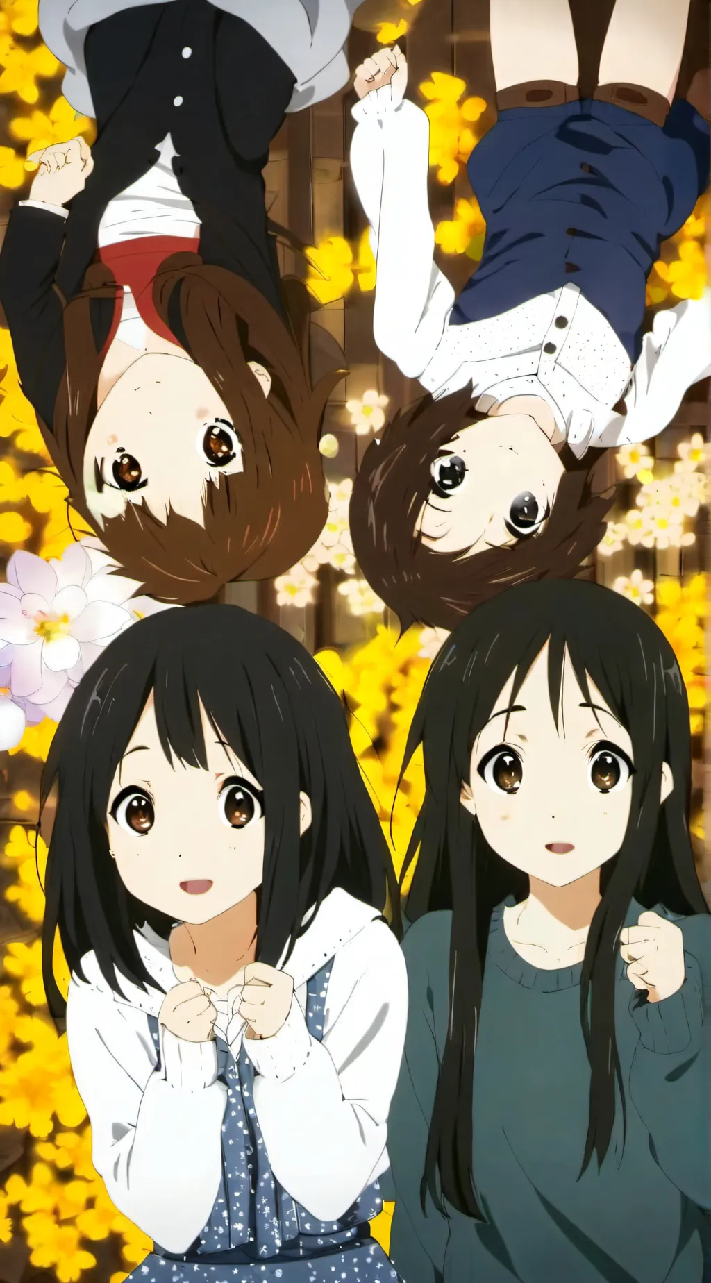 ai character: sara,lisa,hana,lia background