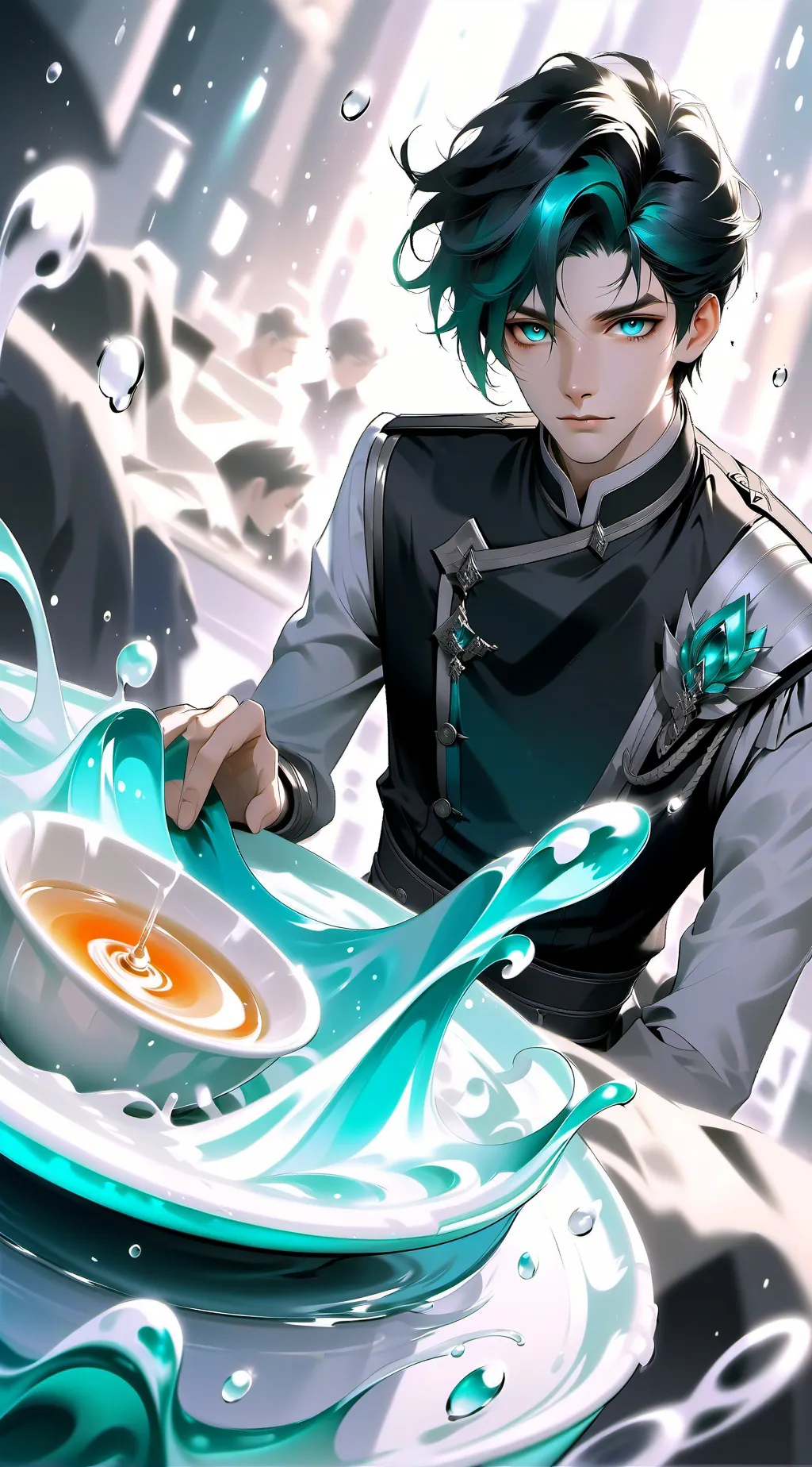 ai character: Oliver background
