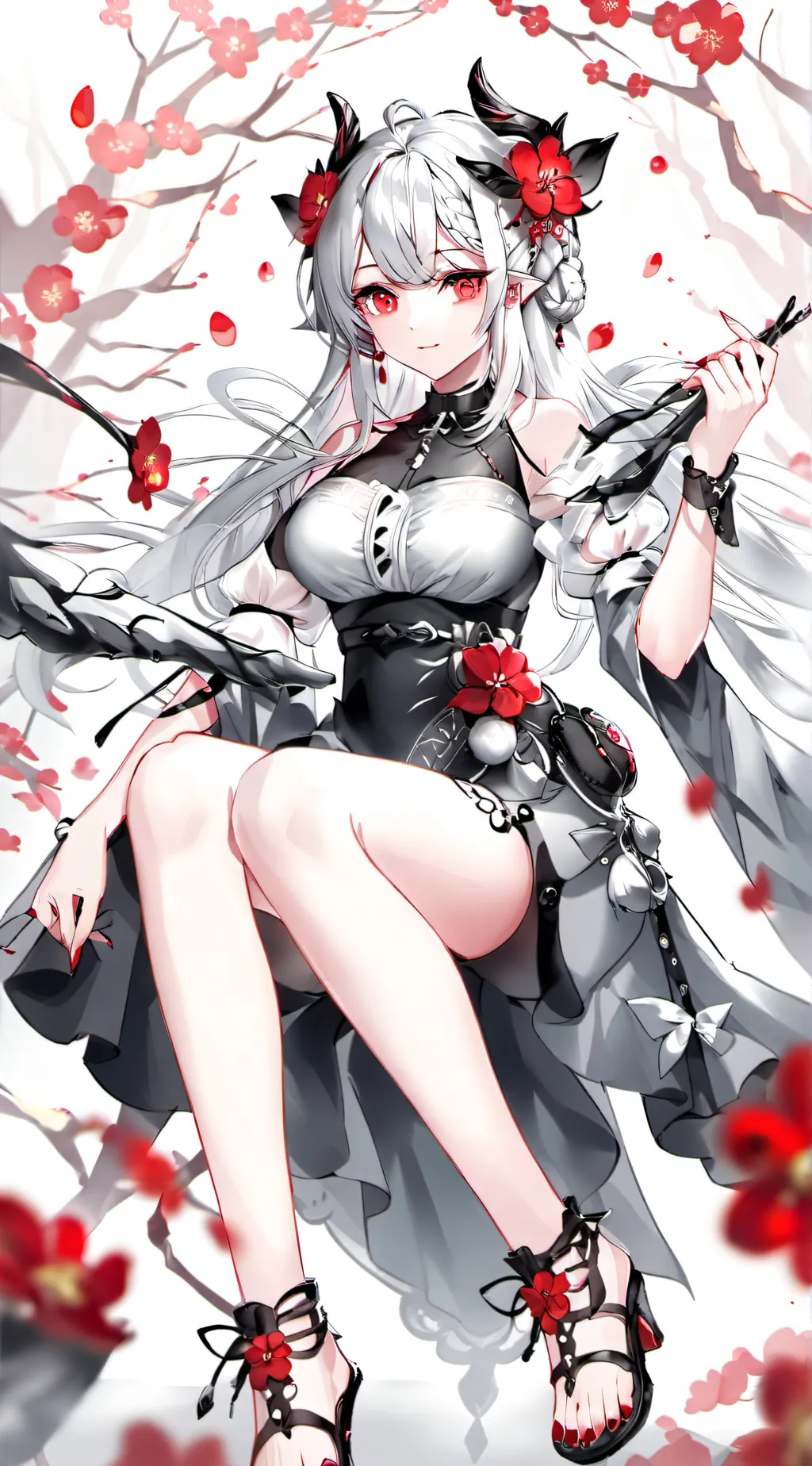 ai character: аня background