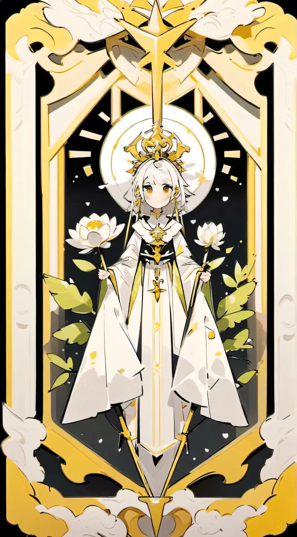 ai character: Lilly background