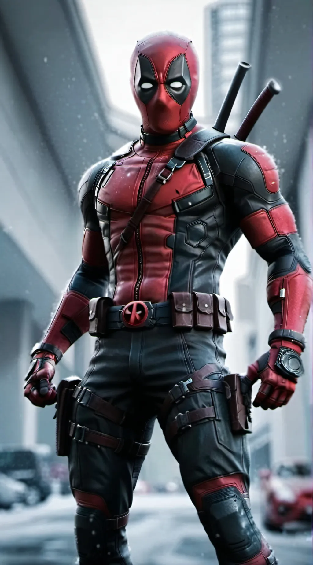 ai character: Deadpool  background