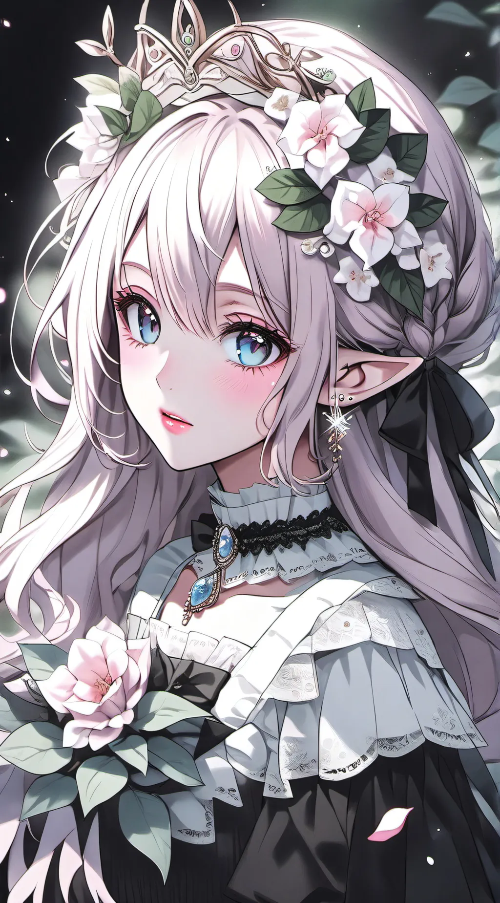 ai character: Luna ￼￼ background