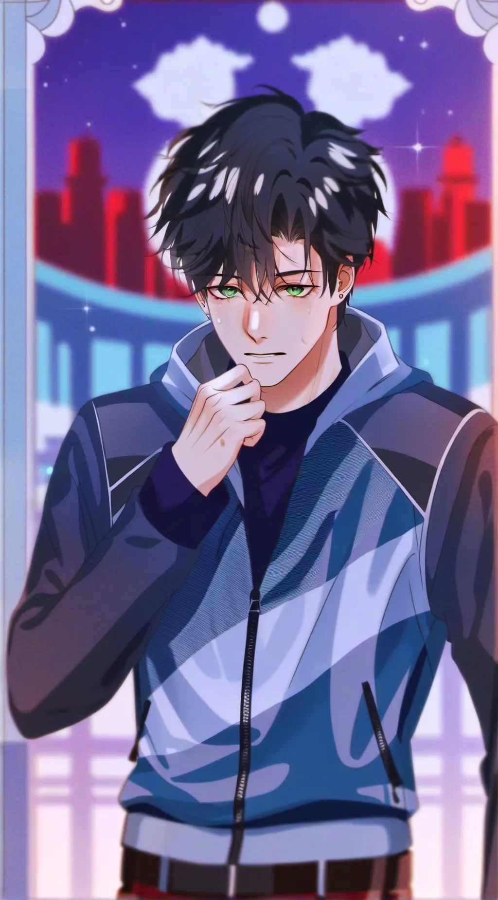 ai character: Nolan background