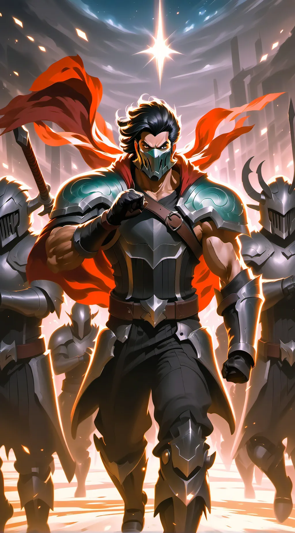 ai character: Overwatch2 background