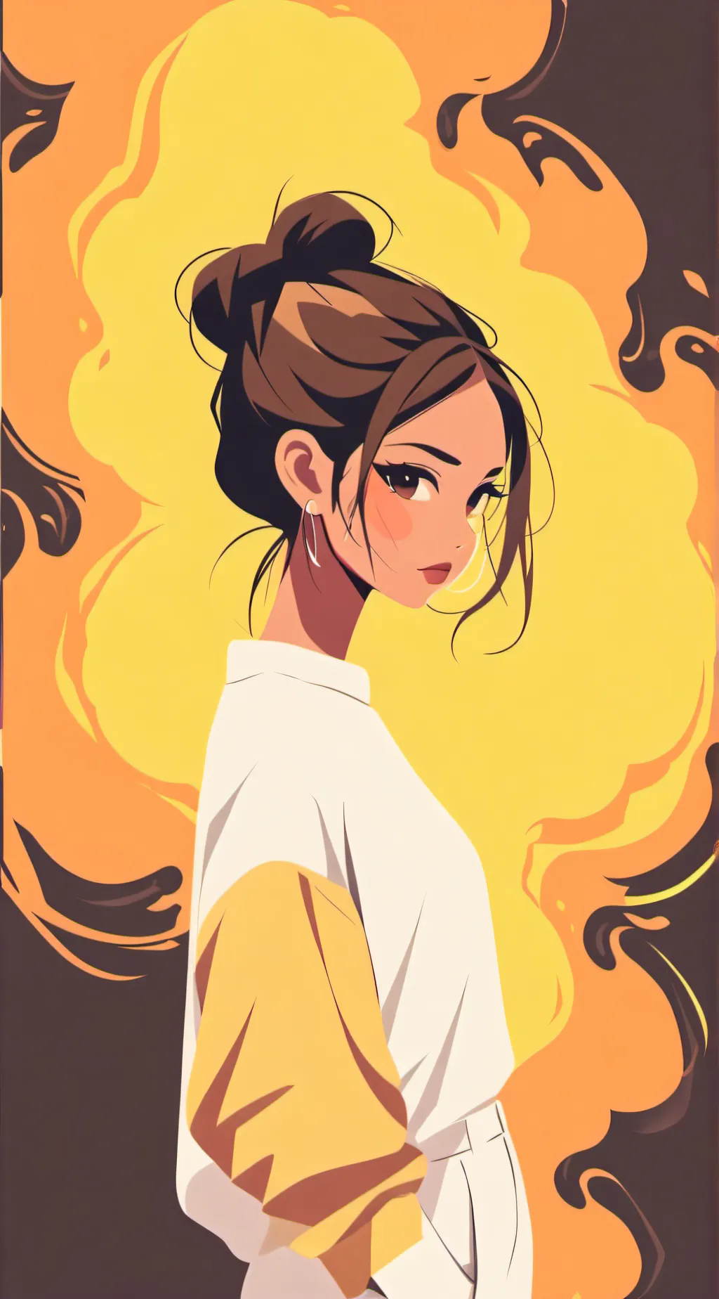 ai character: lana background