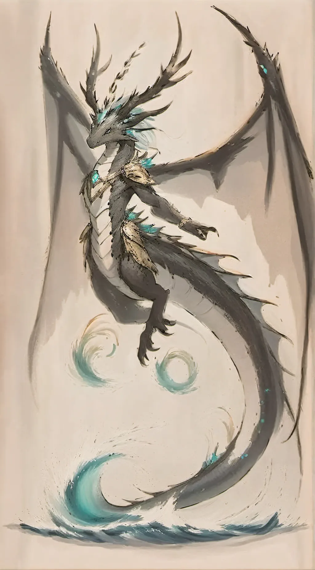 ai character: Aquiluna background