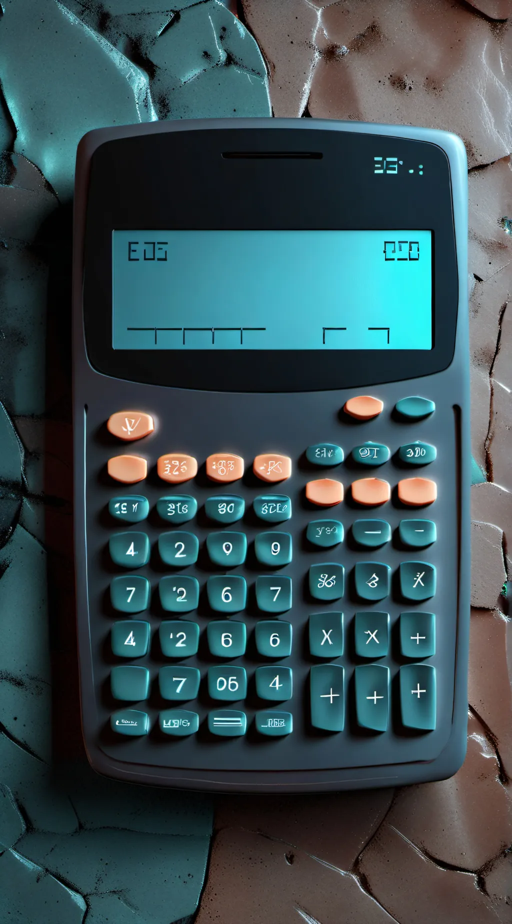 ai character: Smart calculator  background