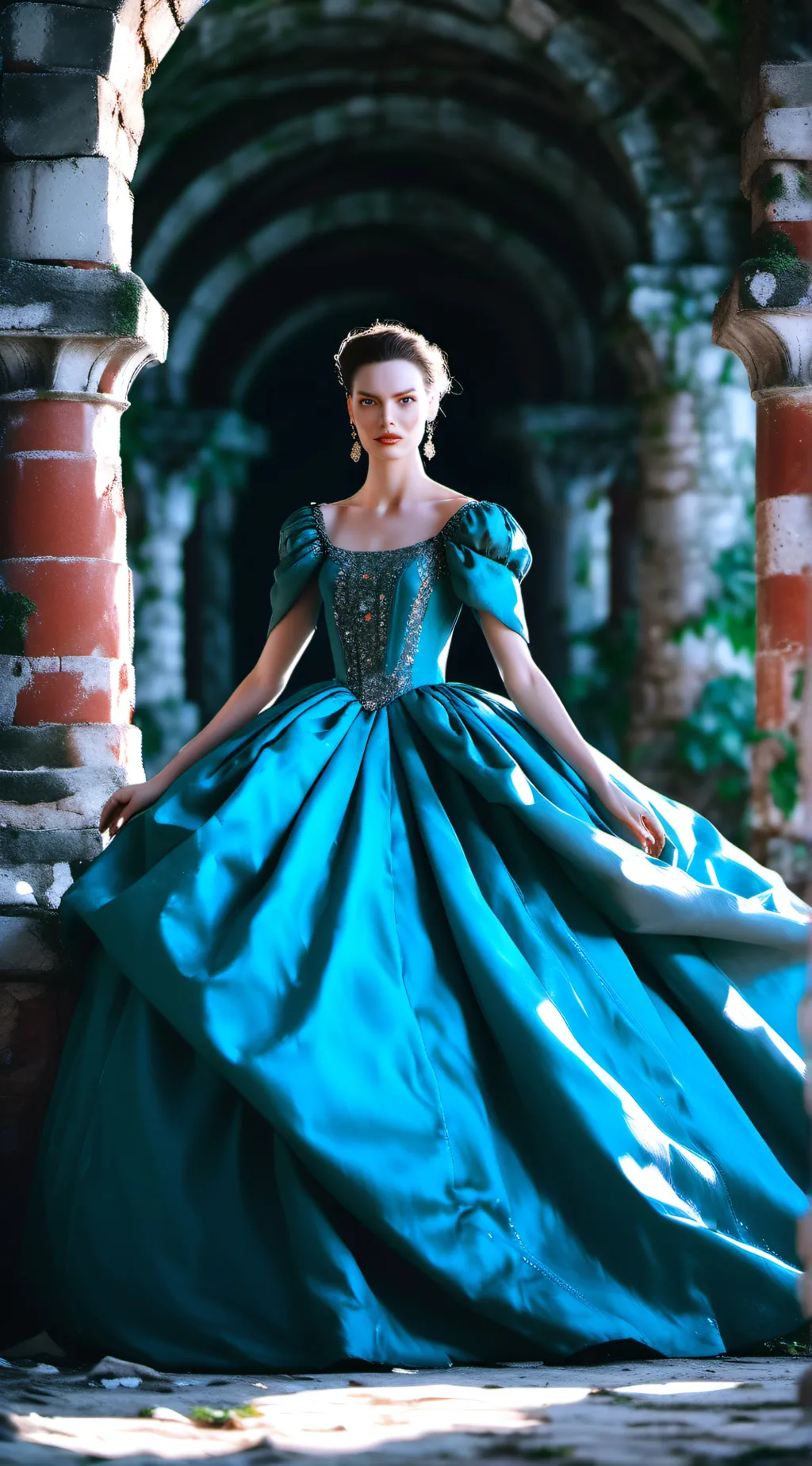 ai character: Dress background