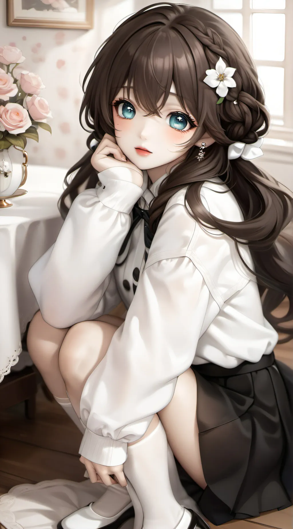 ai character: 🦙Anna🪽 background