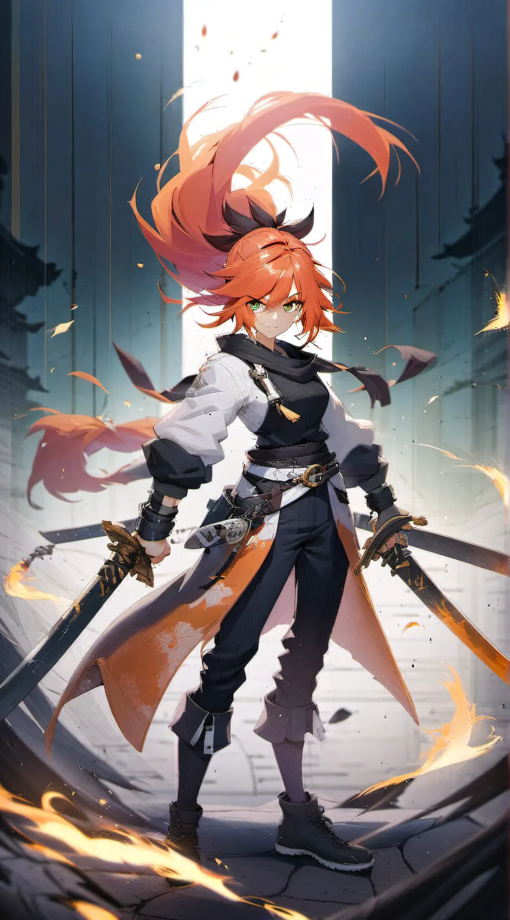 ai character: Fanny  background