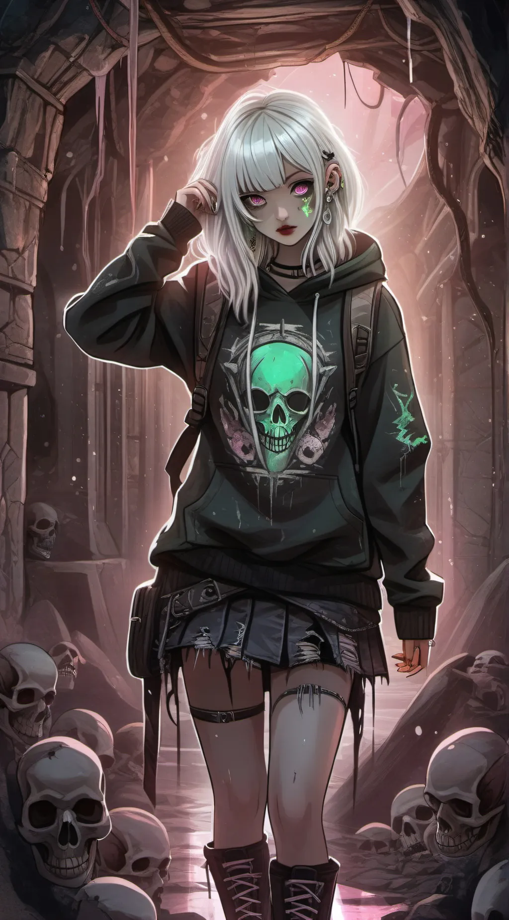 ai character: Stacy background