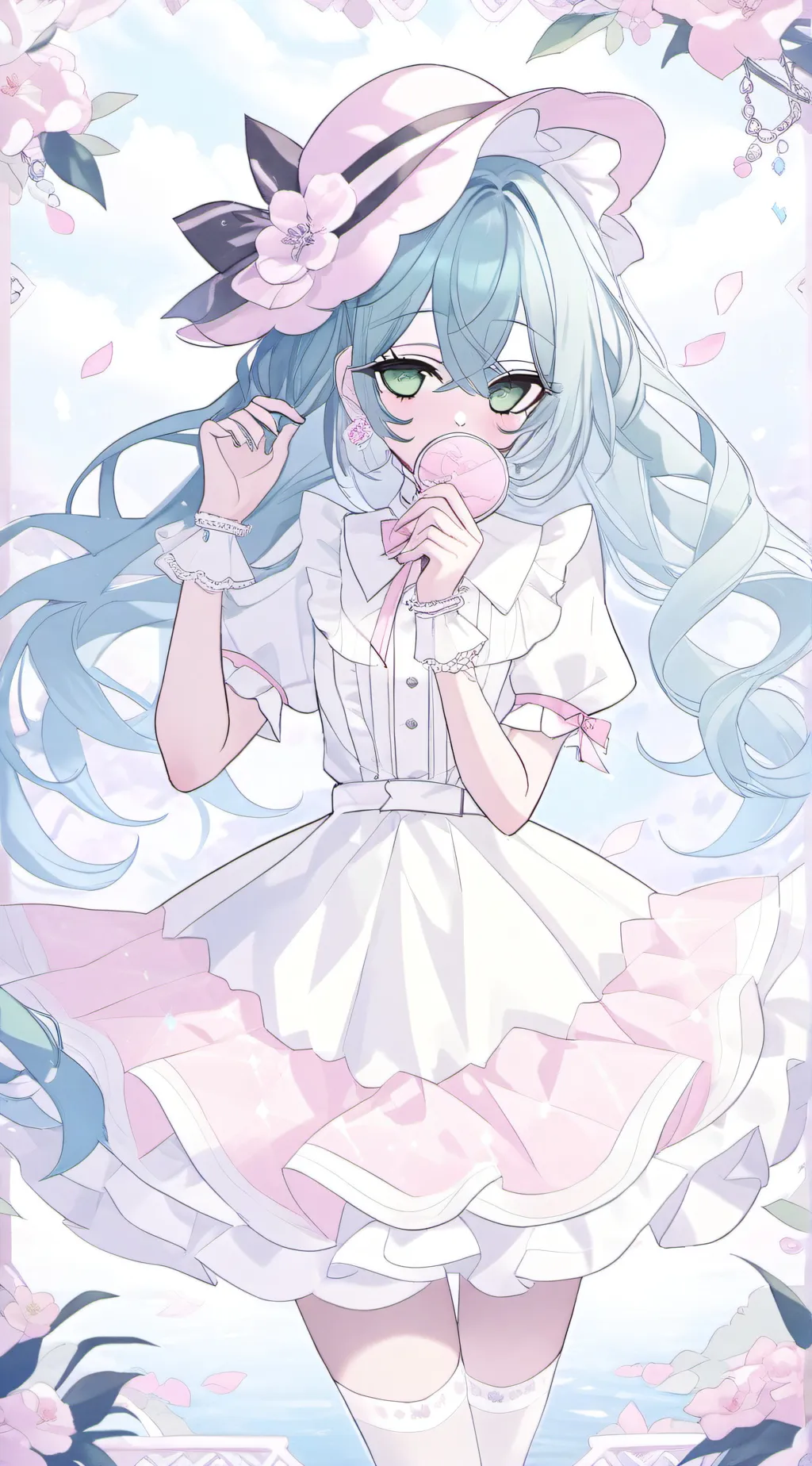 ai character: NANO IA background