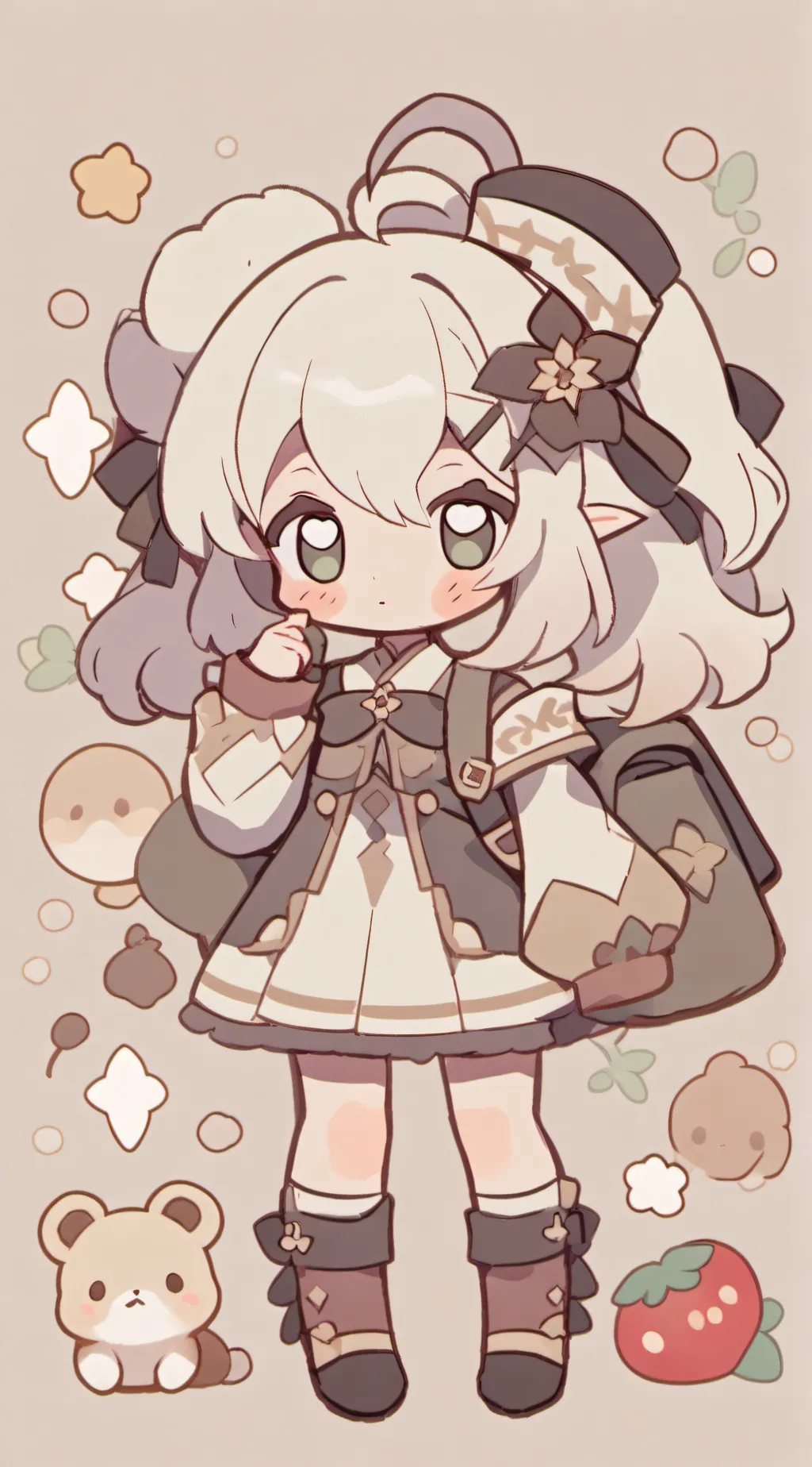 ai character: mha background