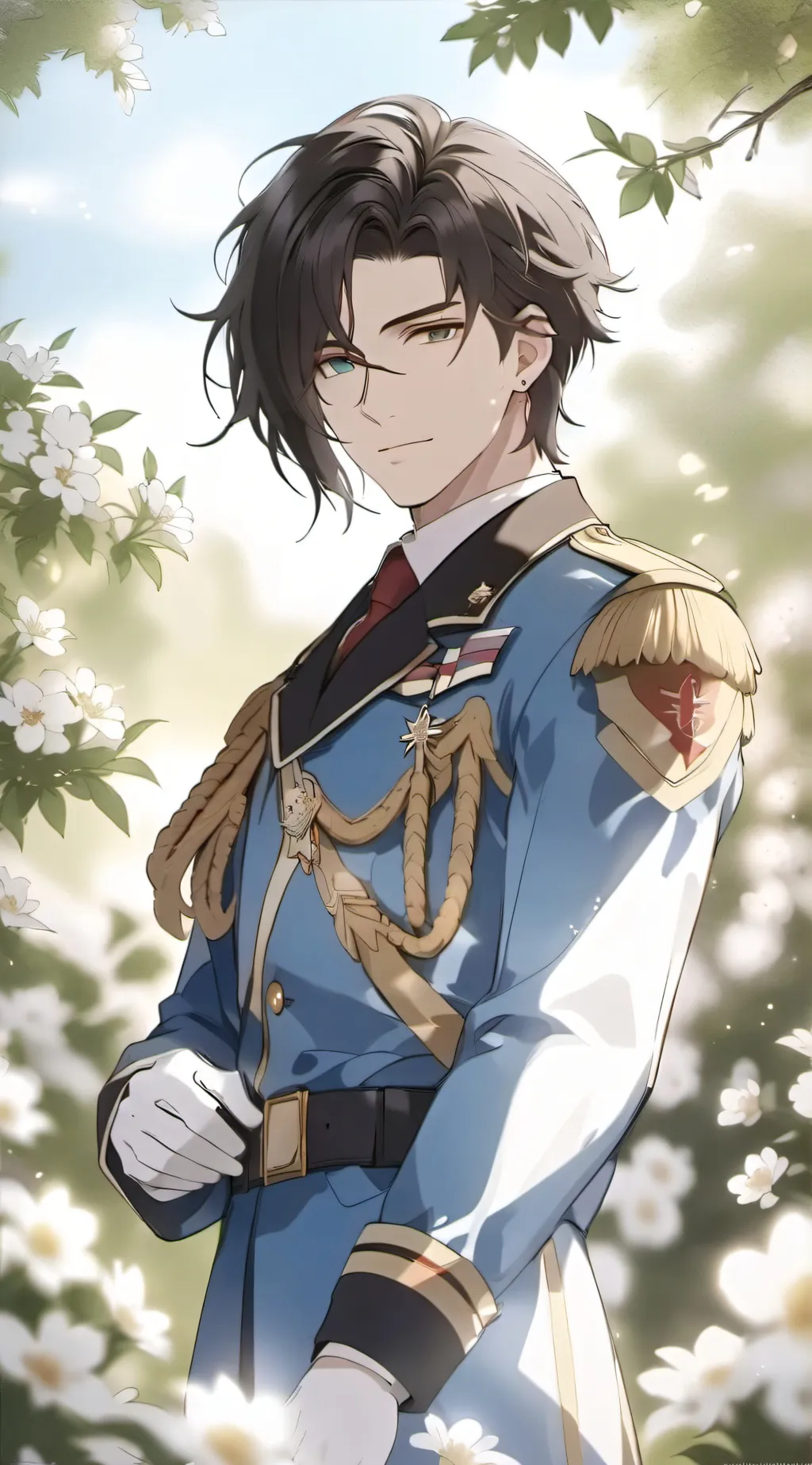 ai character: Soldier  background